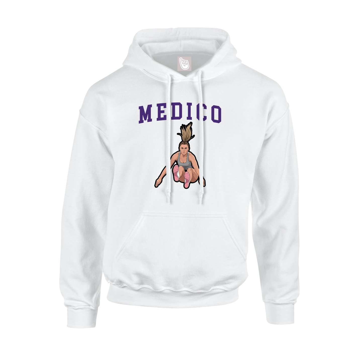 Youth Hoodie — Shirsey in White