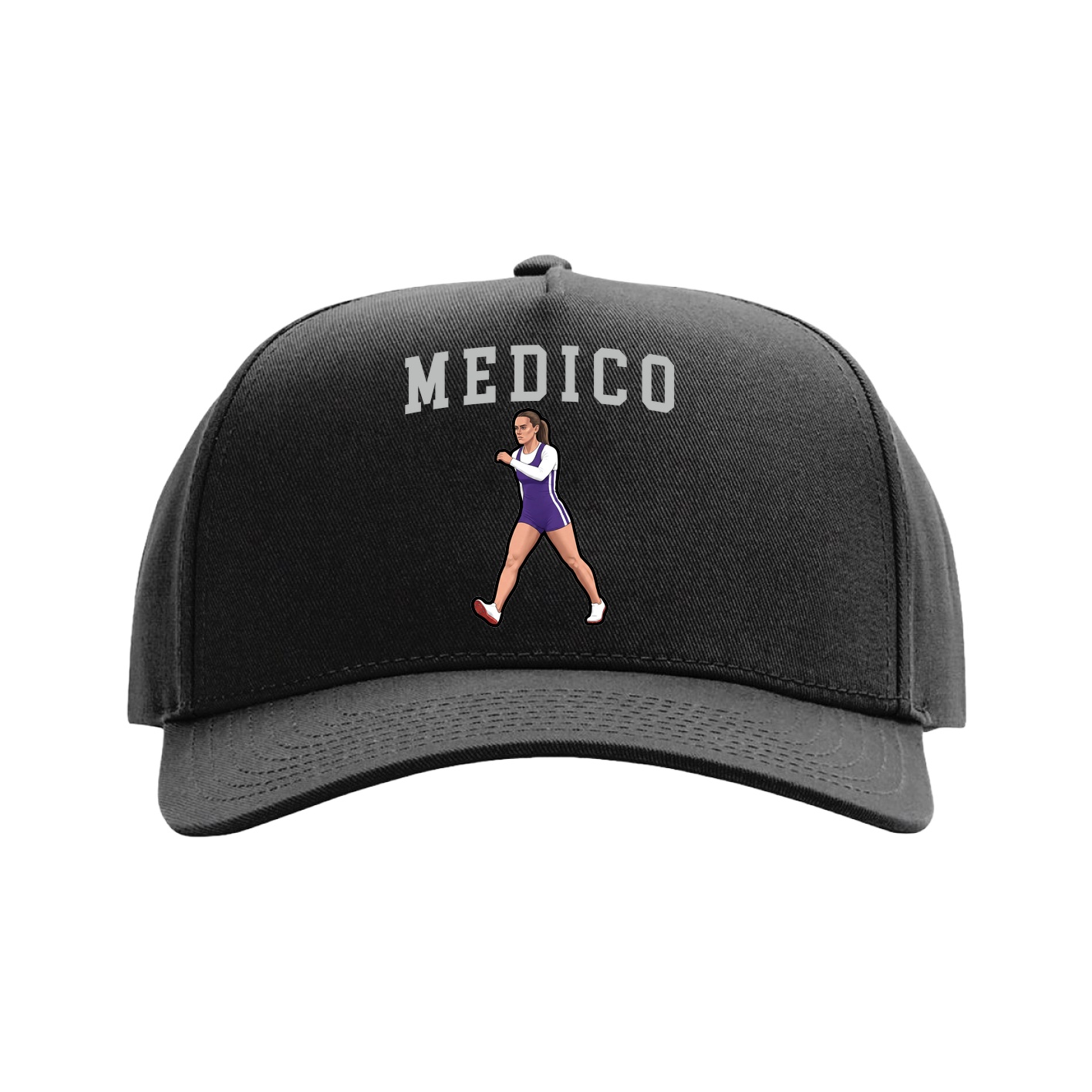 Full Fabric Five-Panel Champ Cap