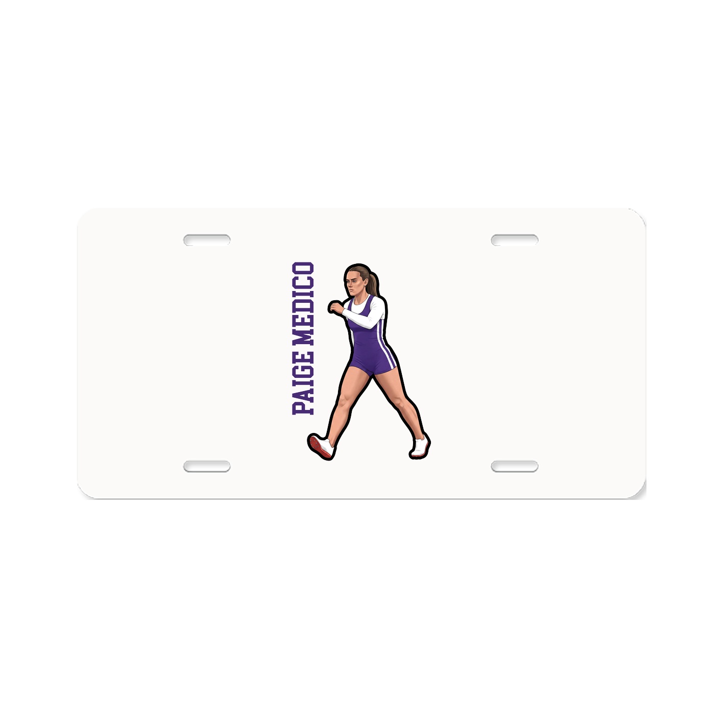 Aluminum License Plate
