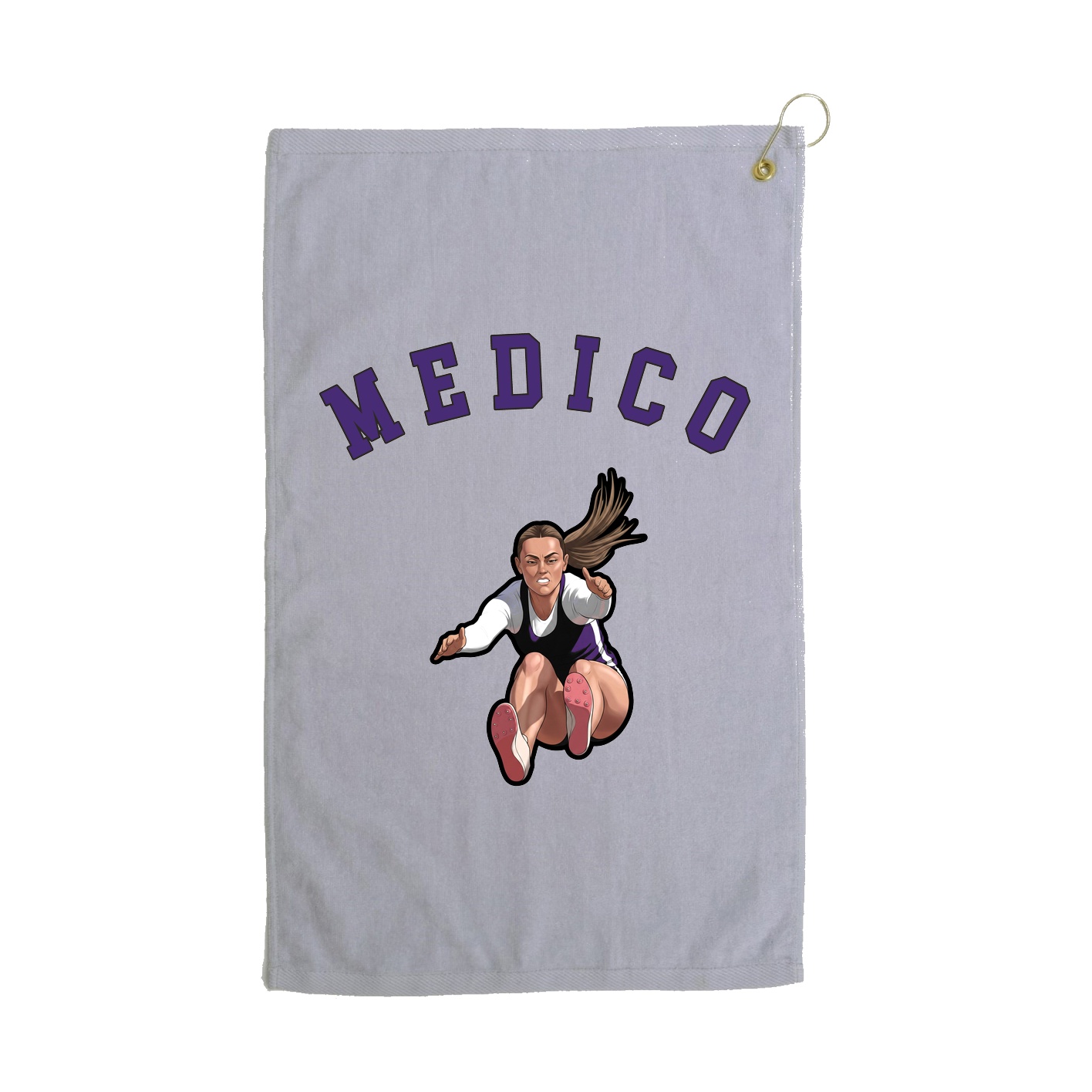 Golf Towel — Shirsey Arch in Grey