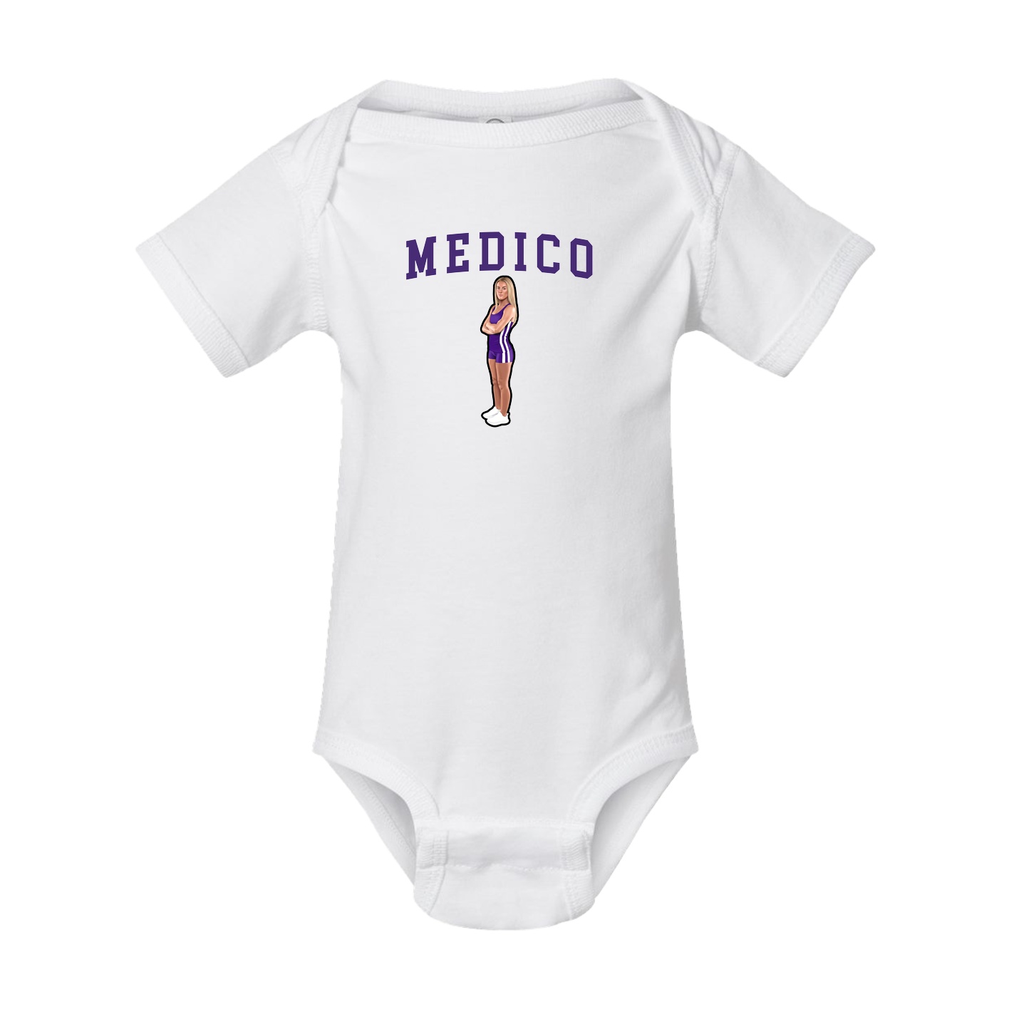 Baby Onesie — Shirsey in White