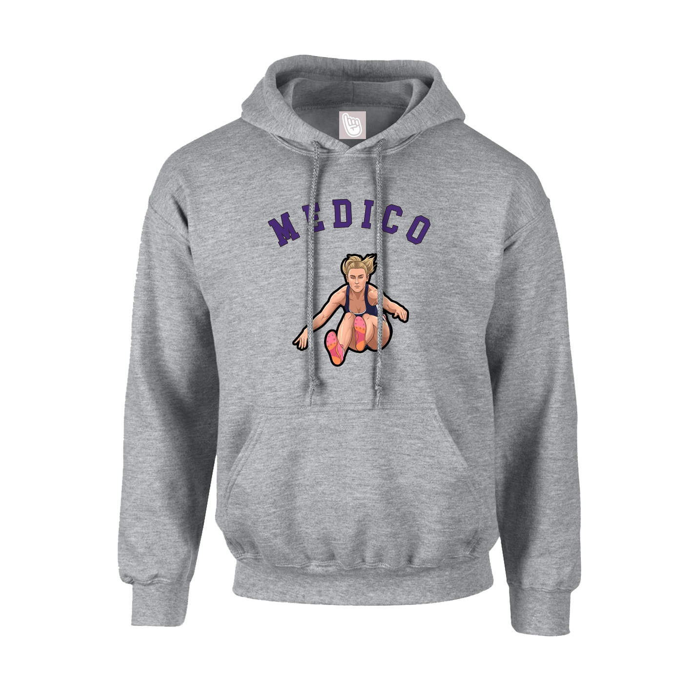 Hoodie — Shirsey Arch in Grey