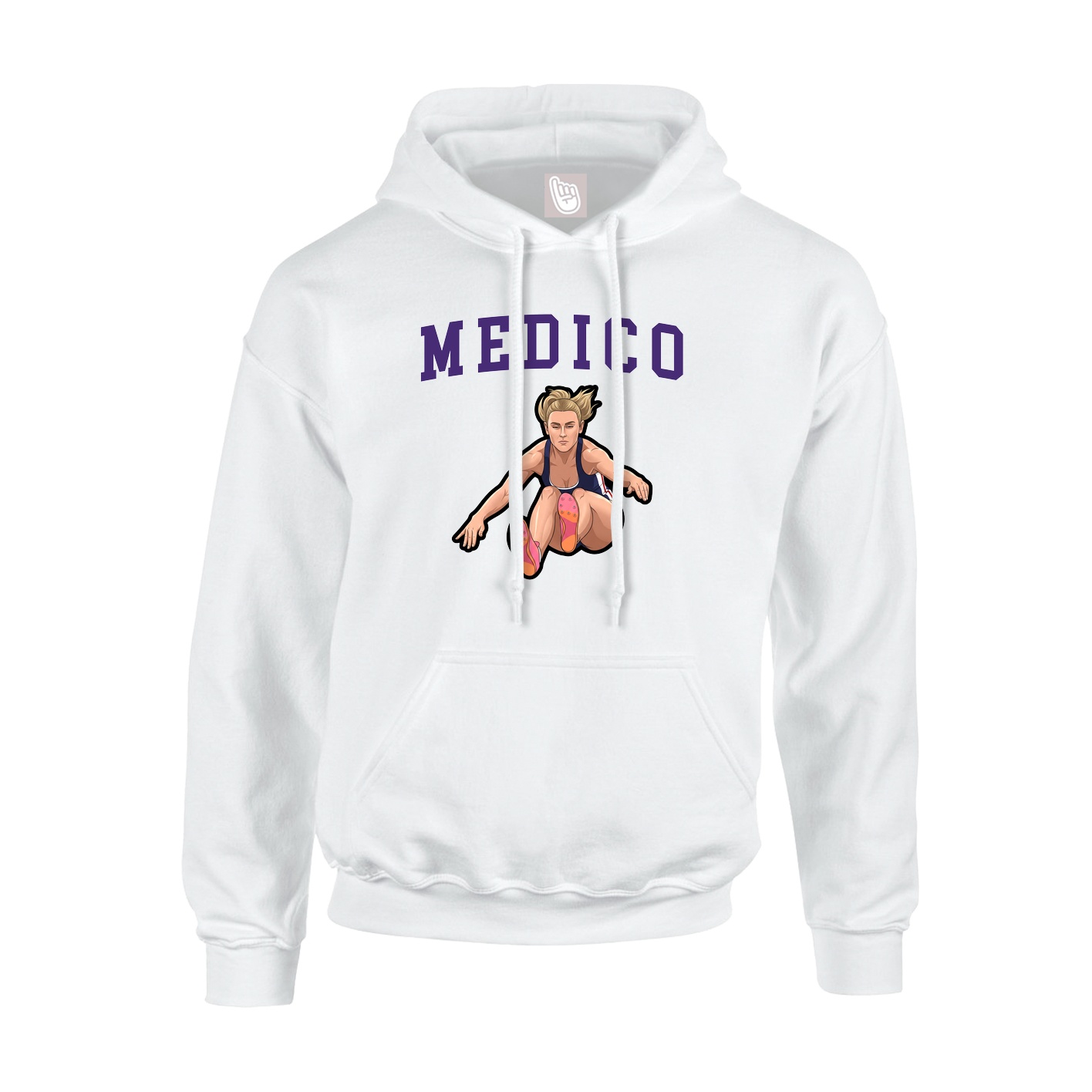 Youth Hoodie — Shirsey in White
