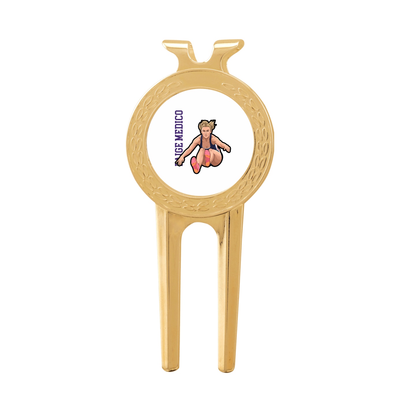 Divot Tool with Ball Marker — Name Vertical in Classic