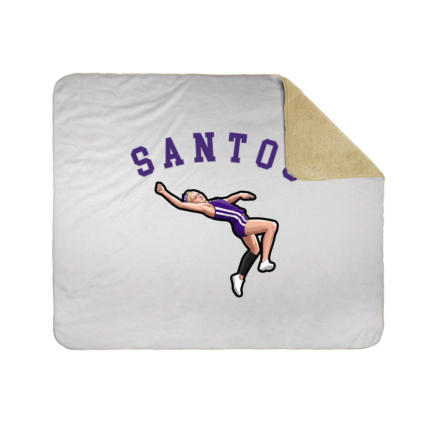 Throw Blanket — Shirsey Arch in White