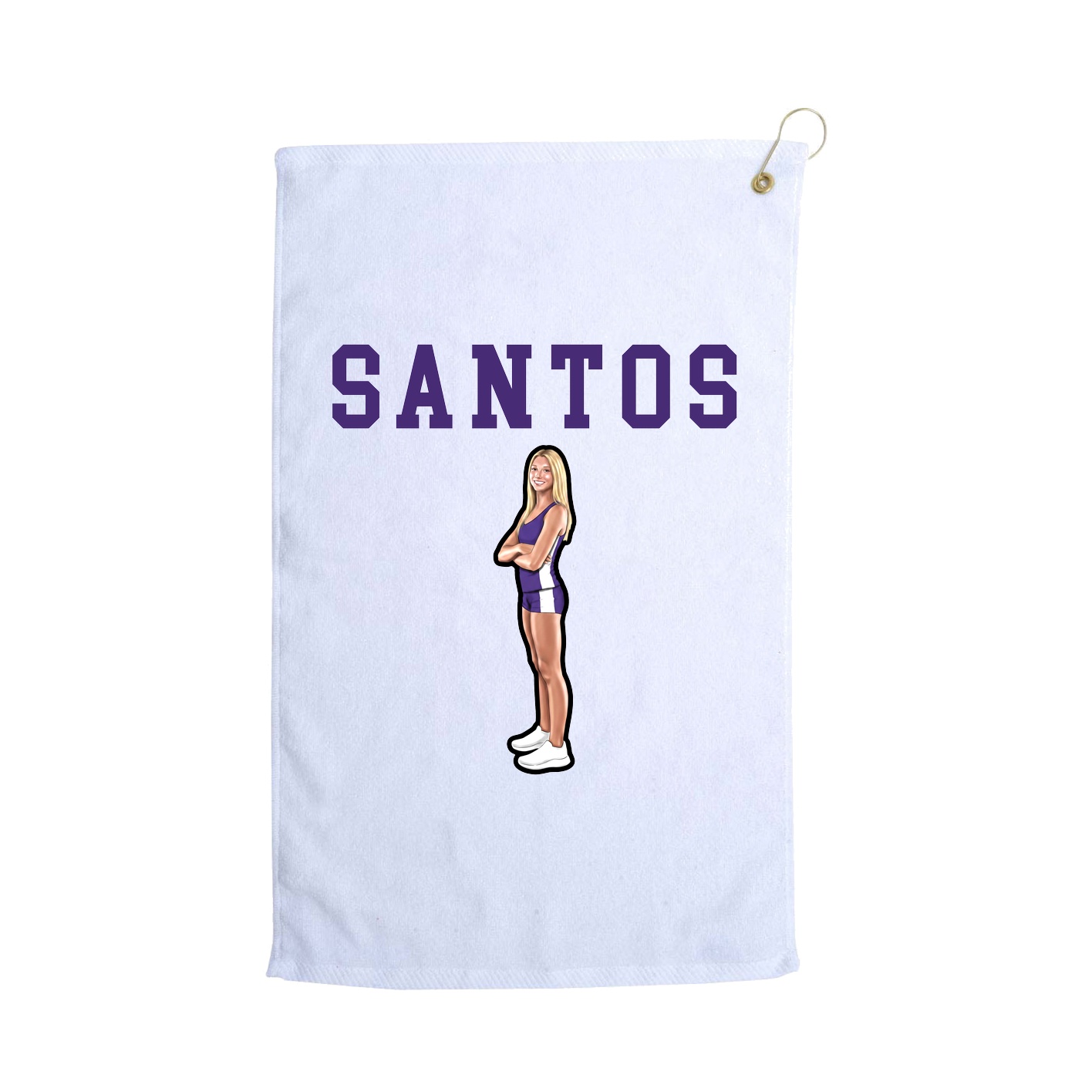 Golf Towel — Shirsey in White