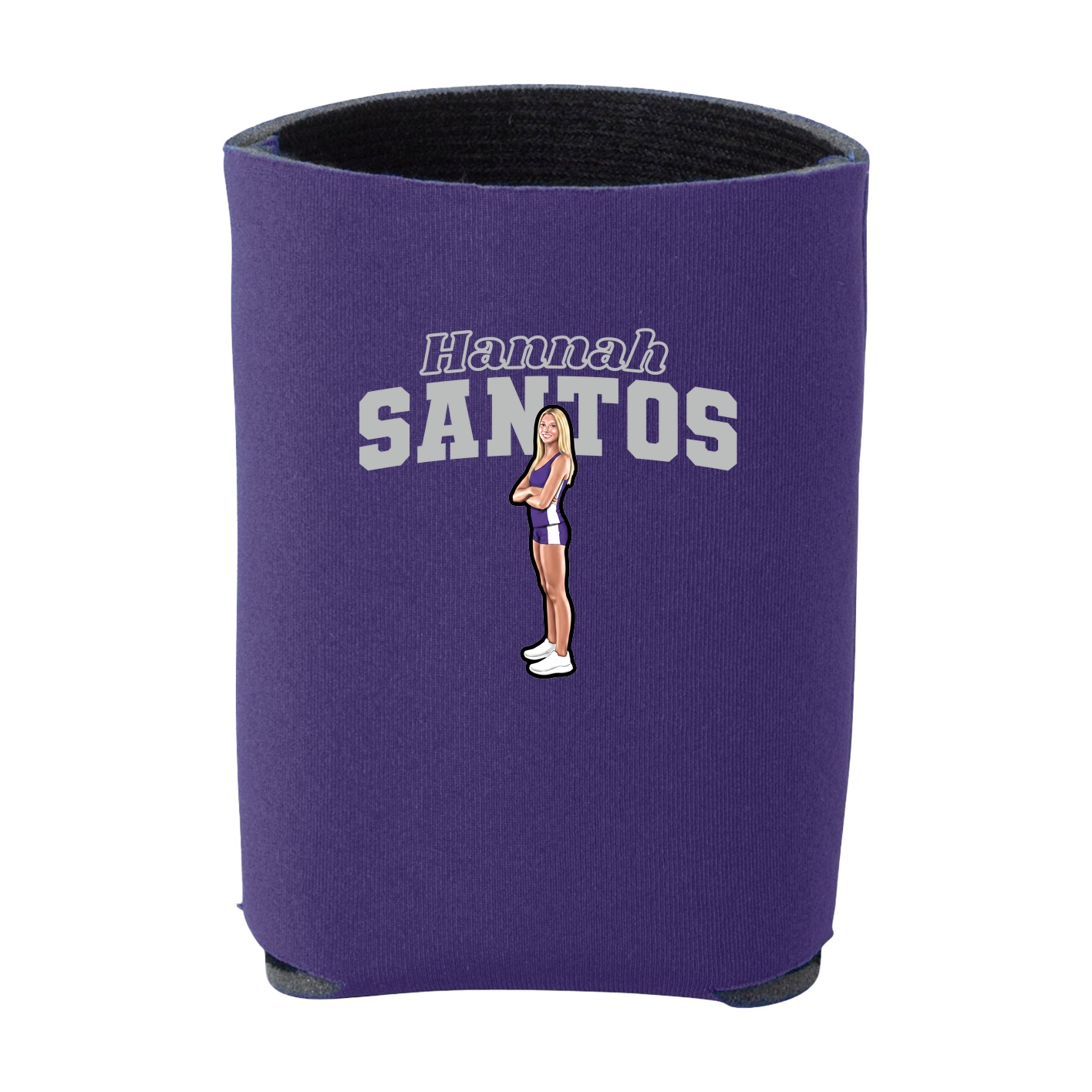 Can Holder — Name Arch in Purple