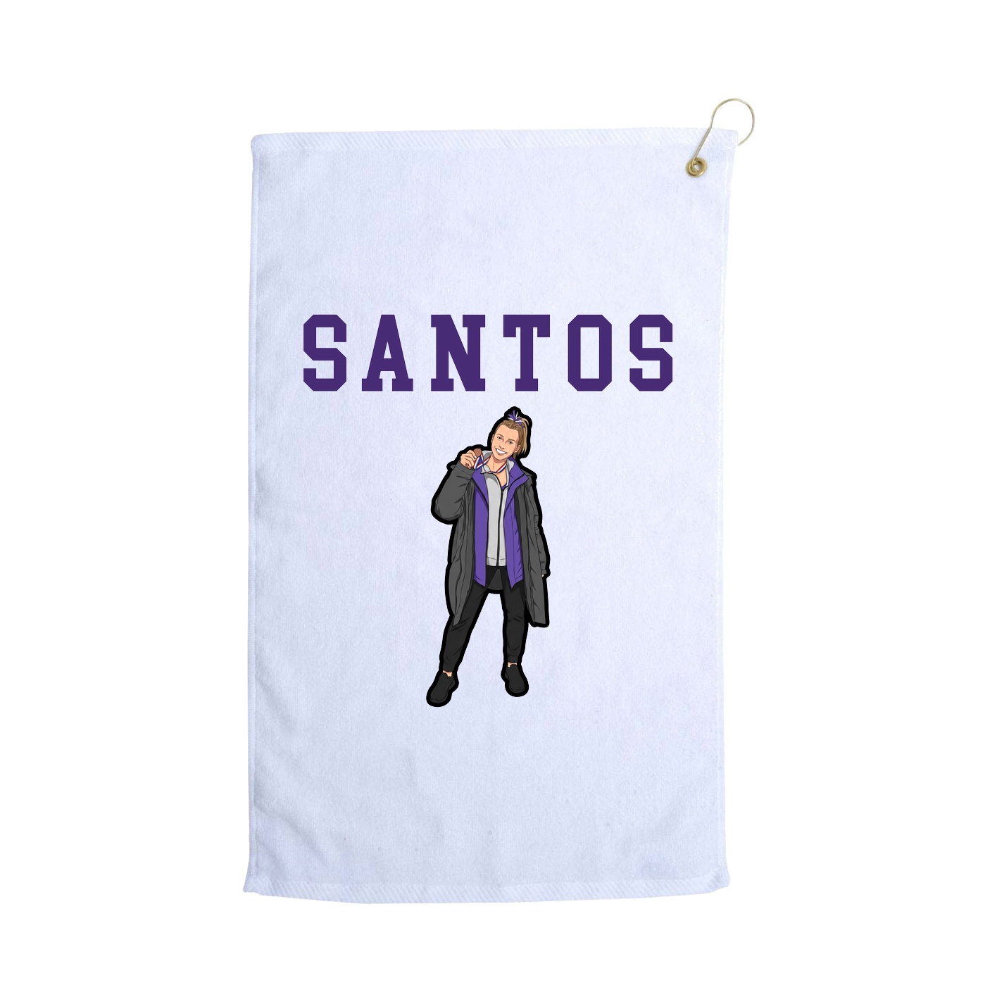 Golf Towel — Shirsey in White