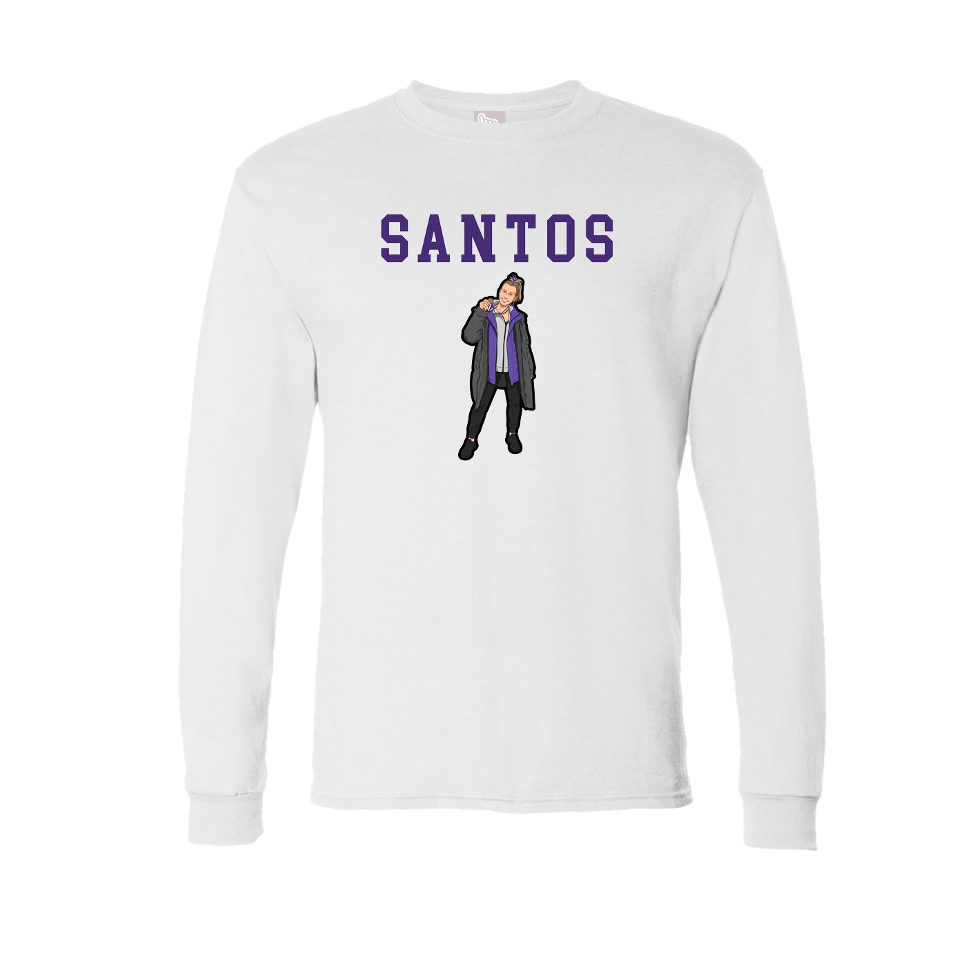 Long Sleeve Tee — Shirsey in White