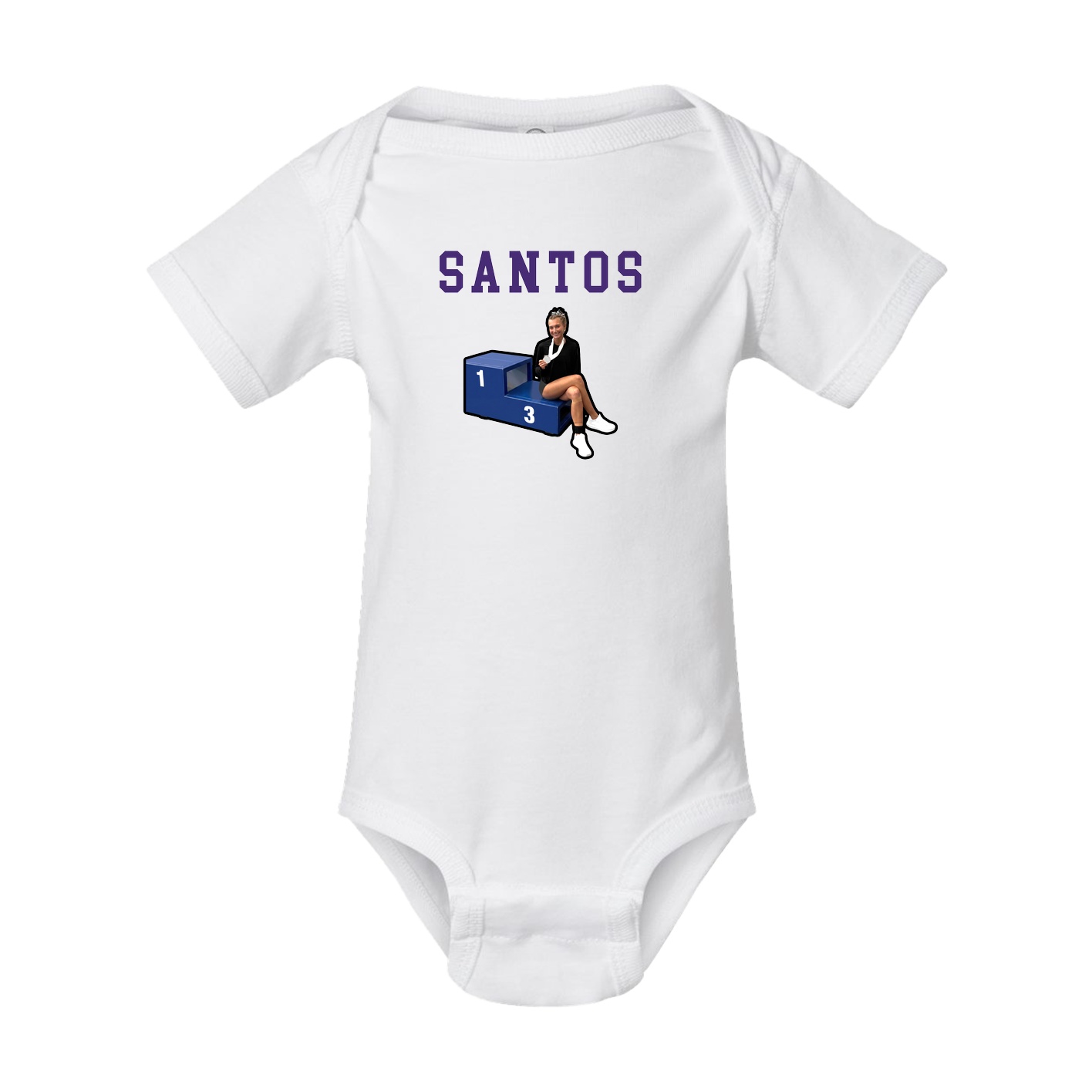 Baby Onesie — Shirsey in White