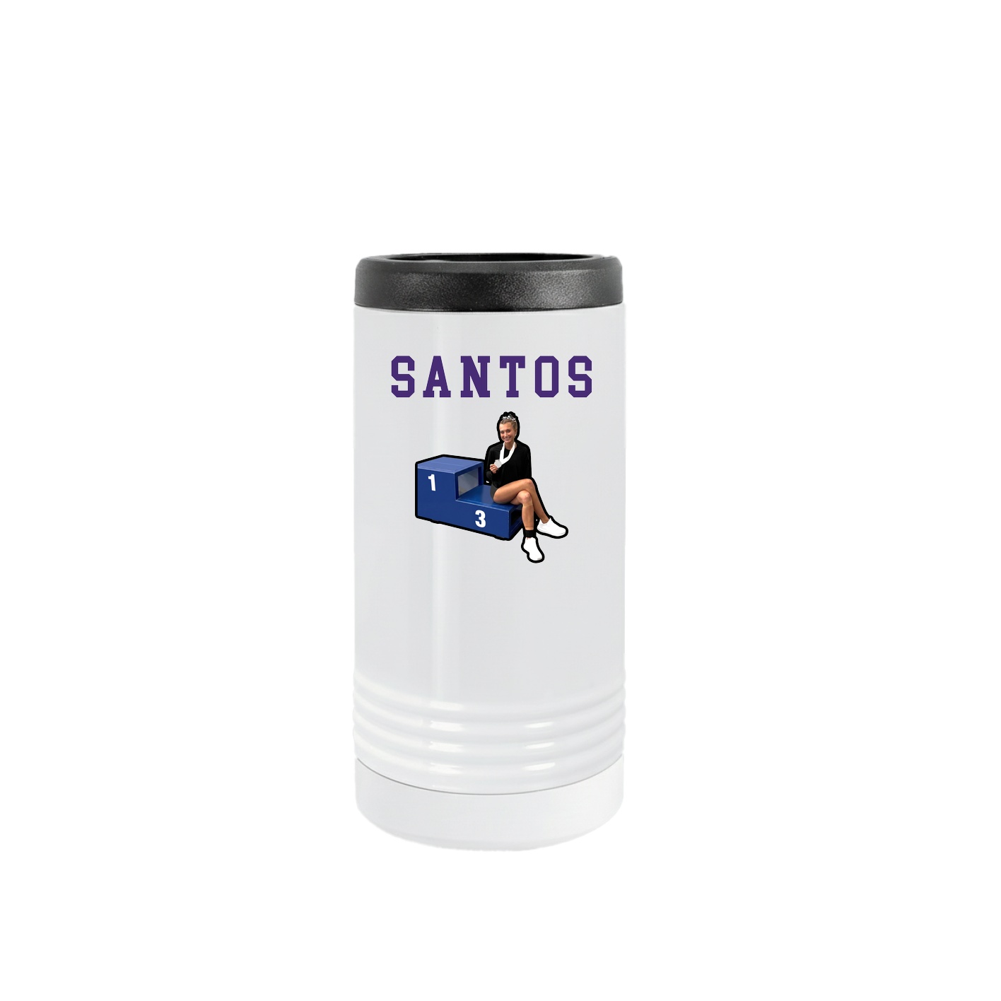 Slim Beverage Holder — Shirsey in White