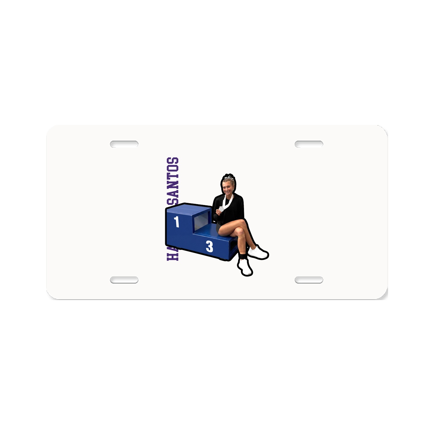 Aluminum License Plate