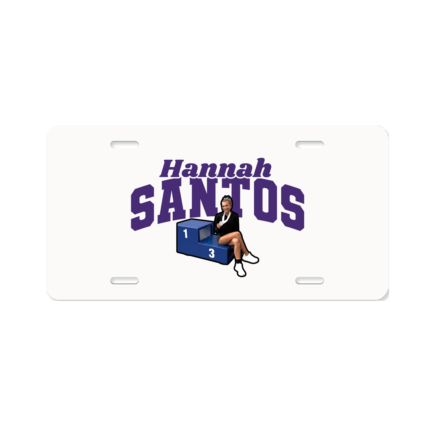 License Plate — Signature Arch in Classic