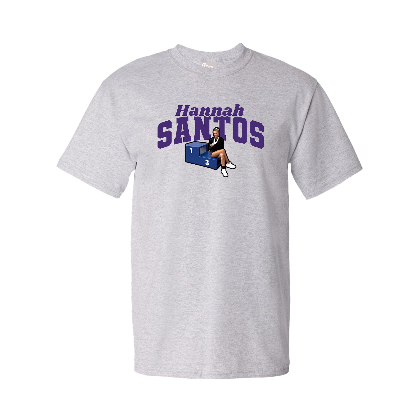 Tee — Signature Arch in Grey