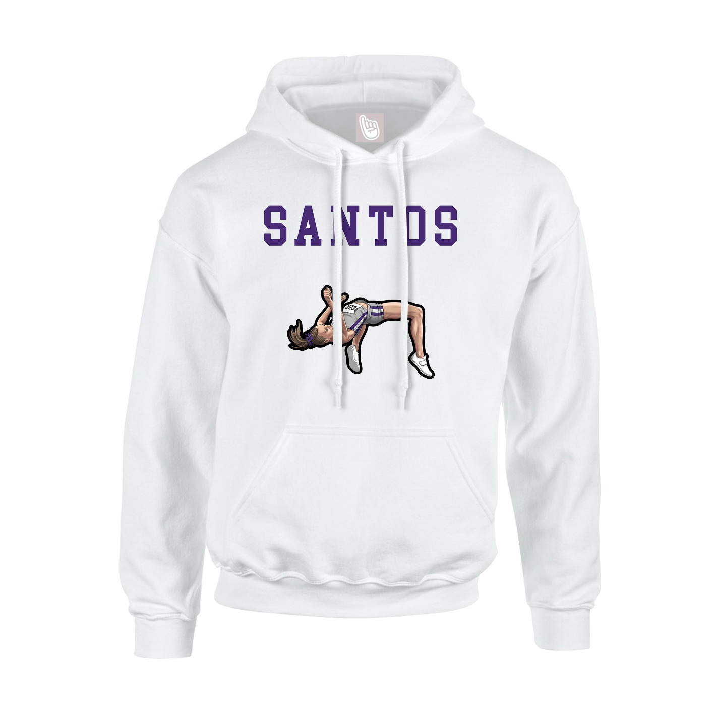 Hoodie — Shirsey in White