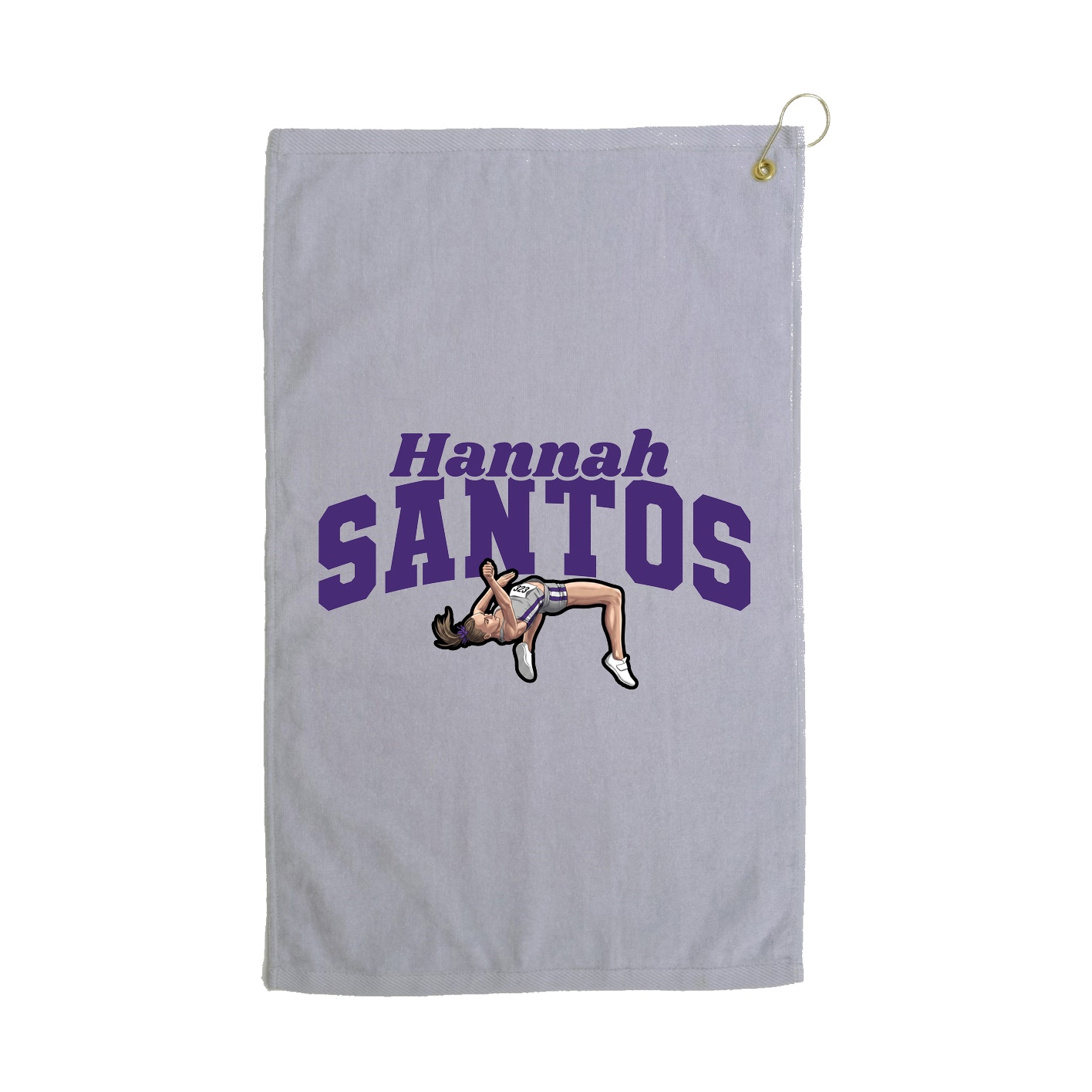 Golf Towel — Signature Arch in Grey