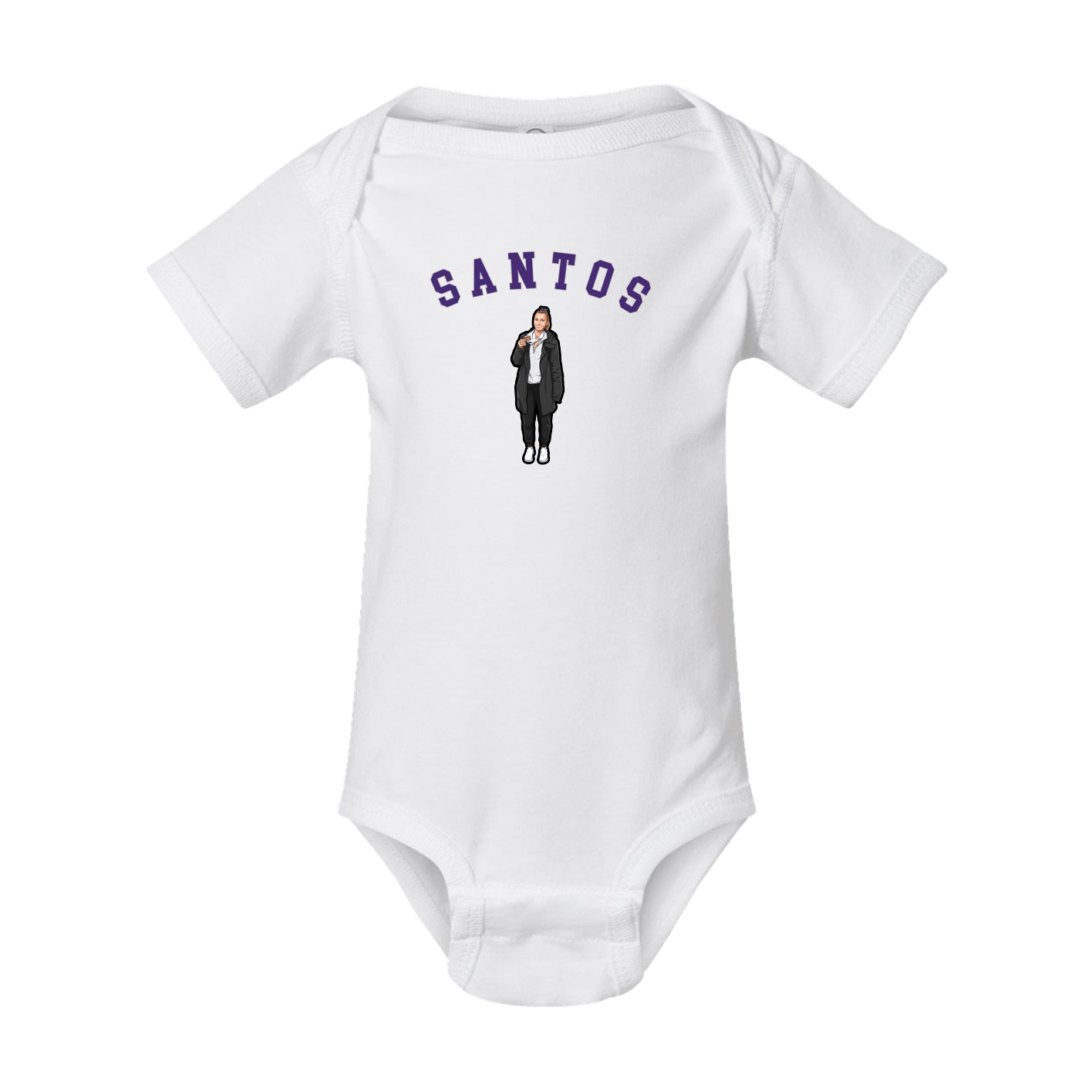 Baby Onesie — Shirsey Arch in White