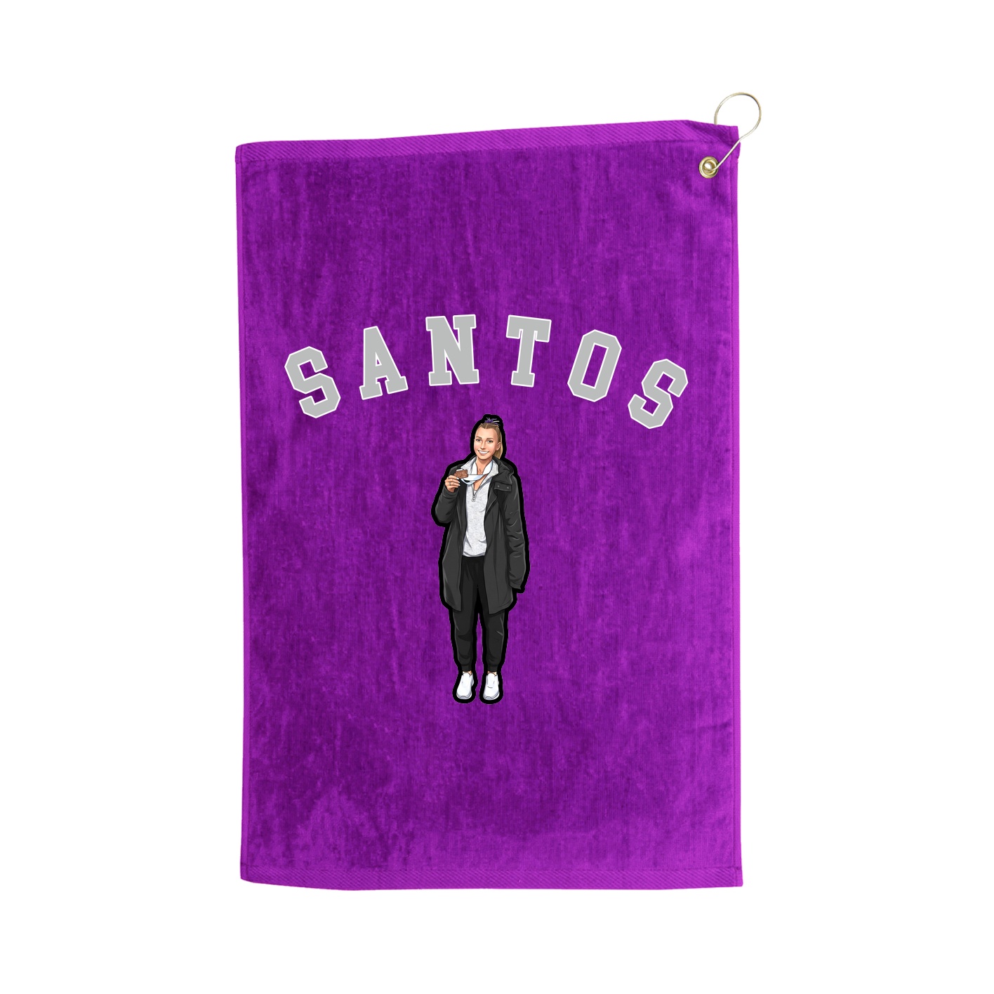 Golf Towel — Shirsey Arch in Purple