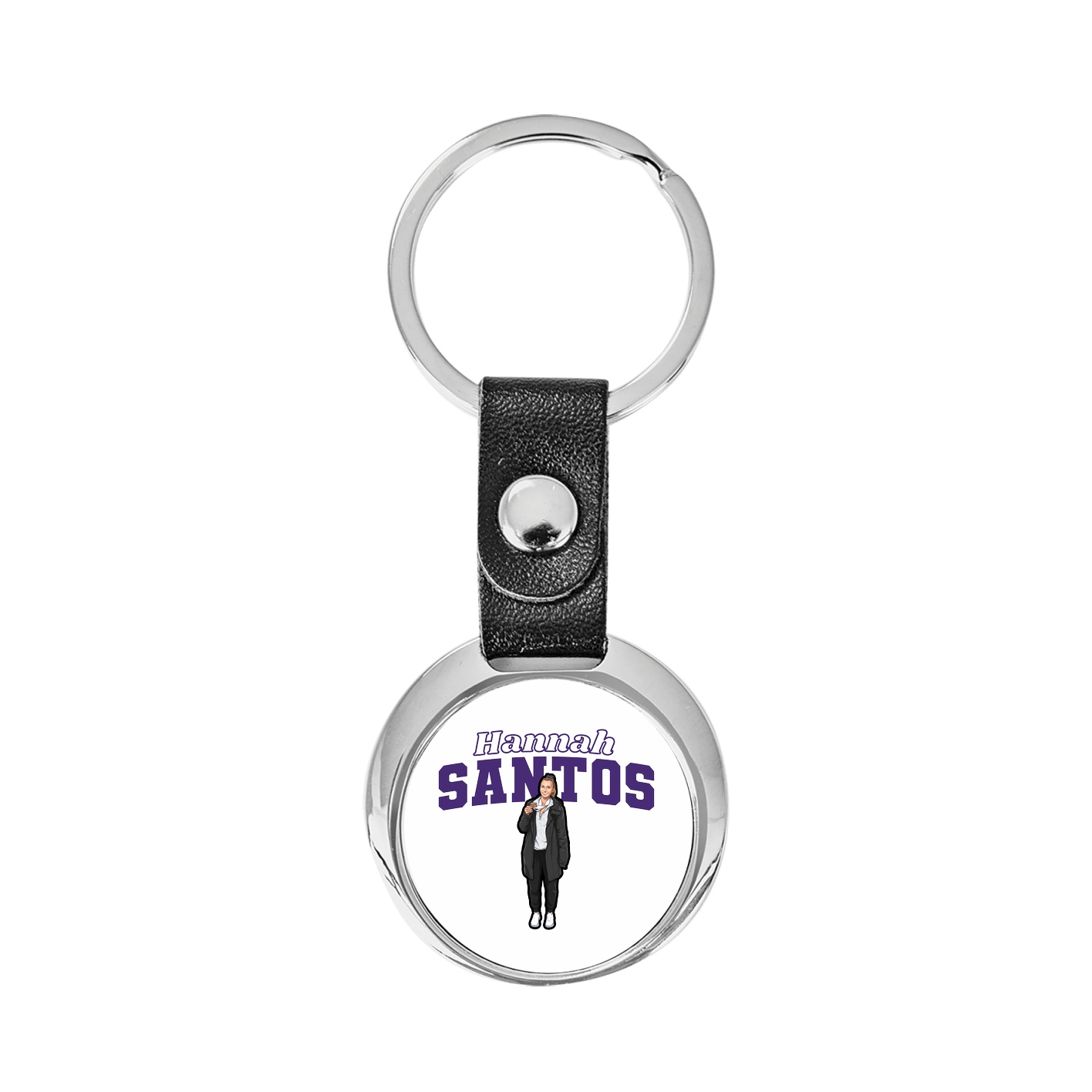 Key Chain — Name Arch in Classic