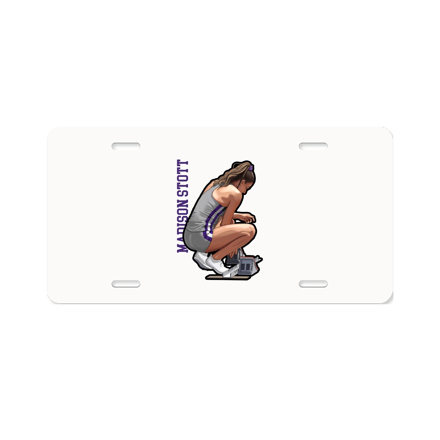 Aluminum License Plate