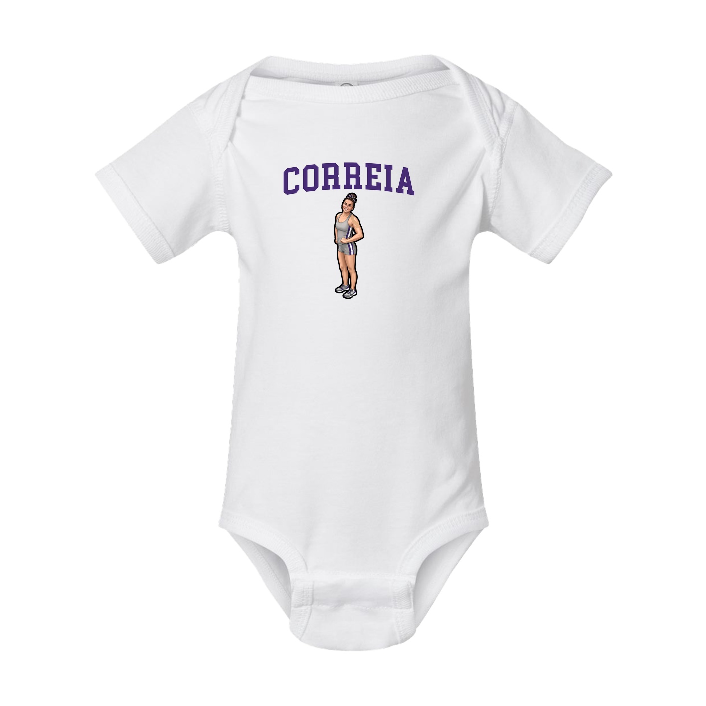 Baby Onesie — Shirsey in White
