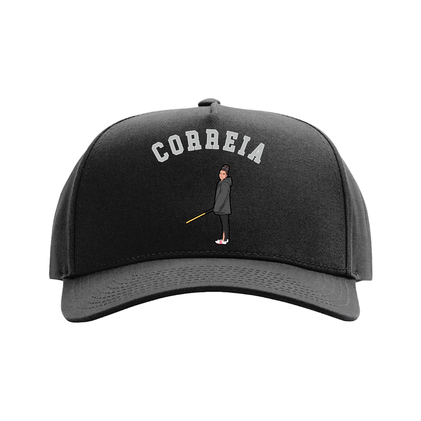 Full Fabric Five-Panel Champ Cap