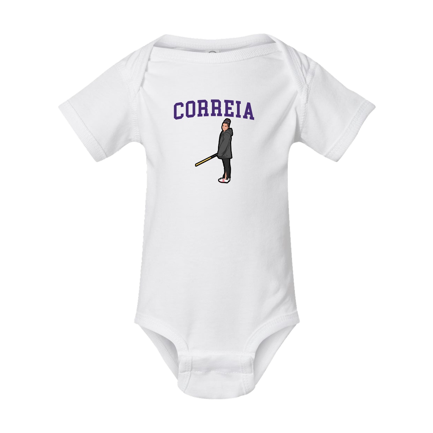 Baby Onesie — Shirsey in White
