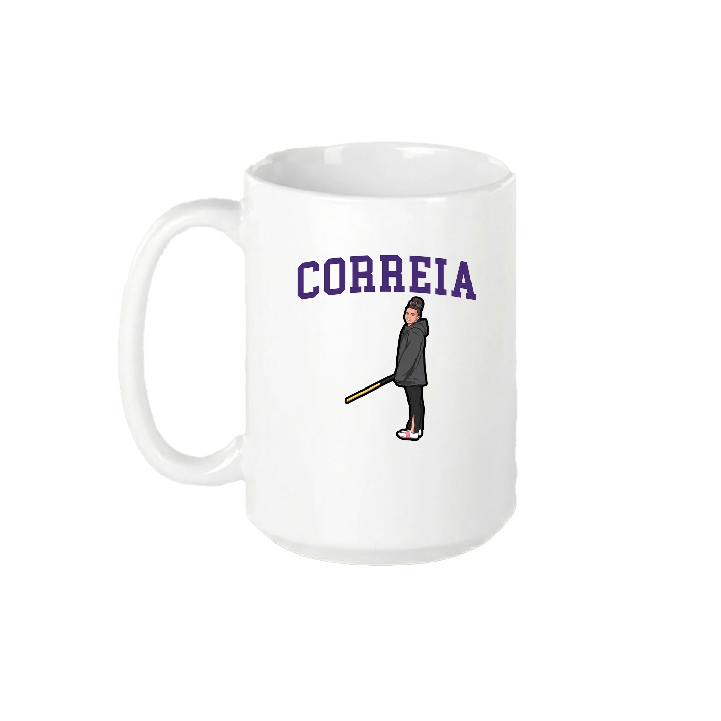 15oz Coffee Mug — Shirsey in White