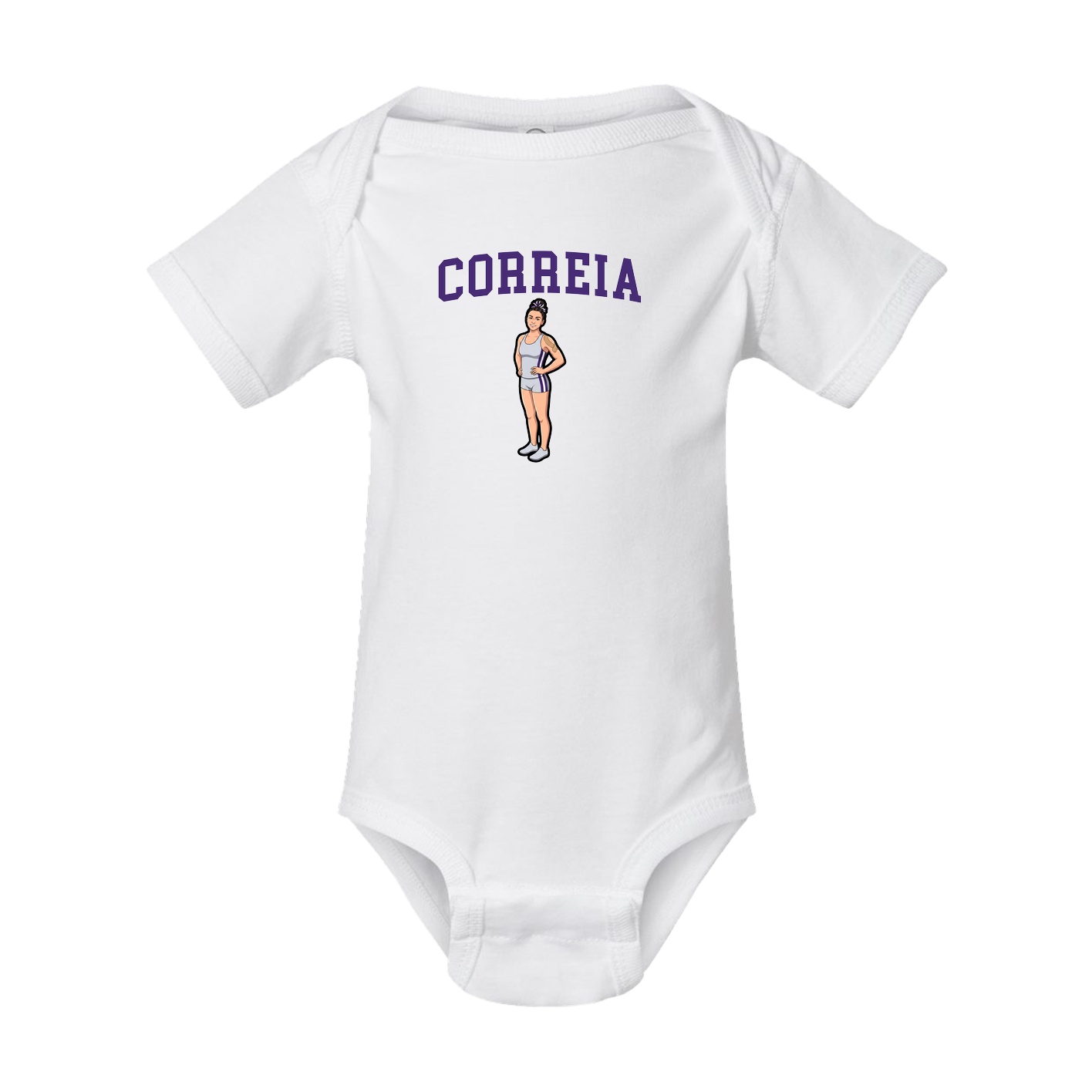 Baby Onesie — Shirsey in White
