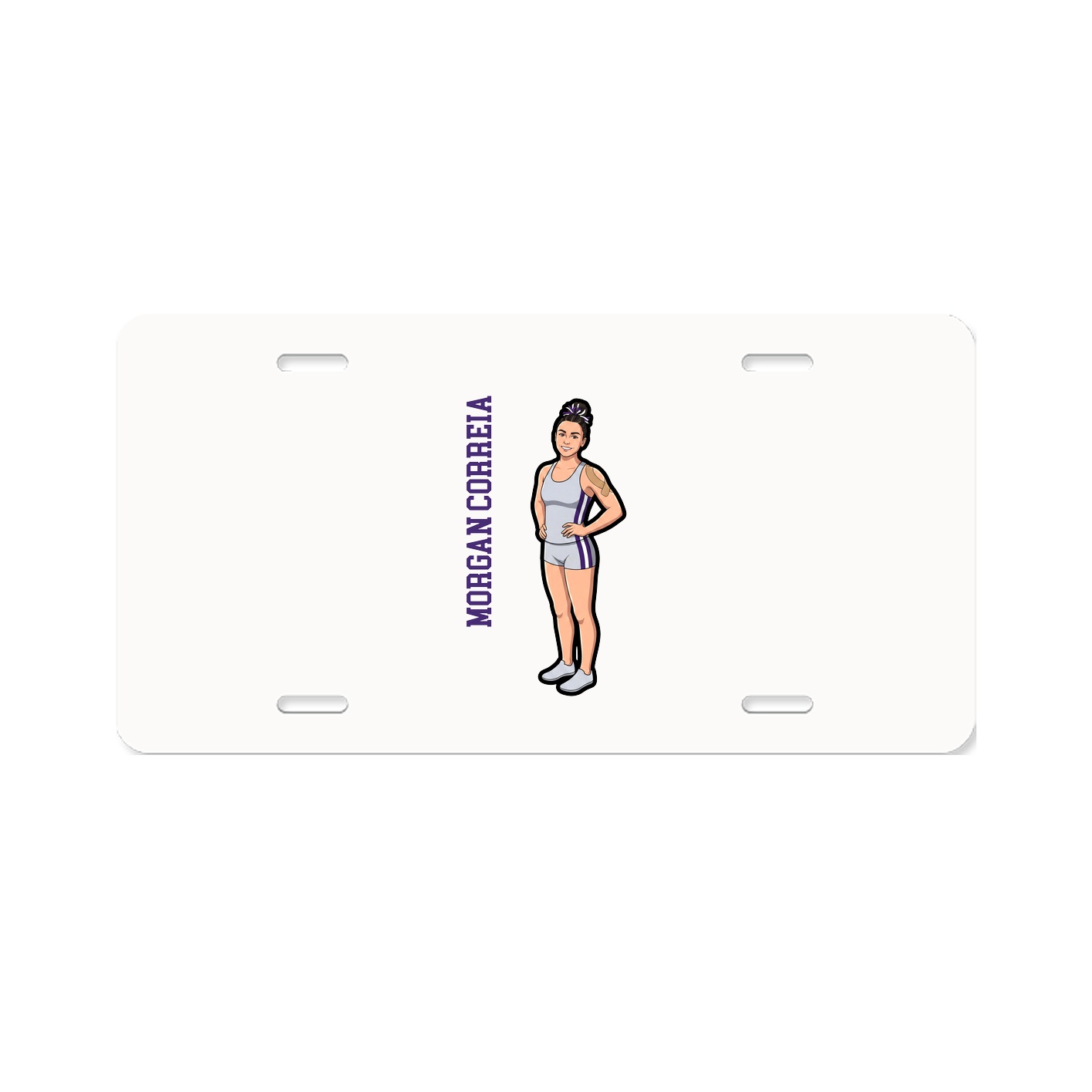 Aluminum License Plate