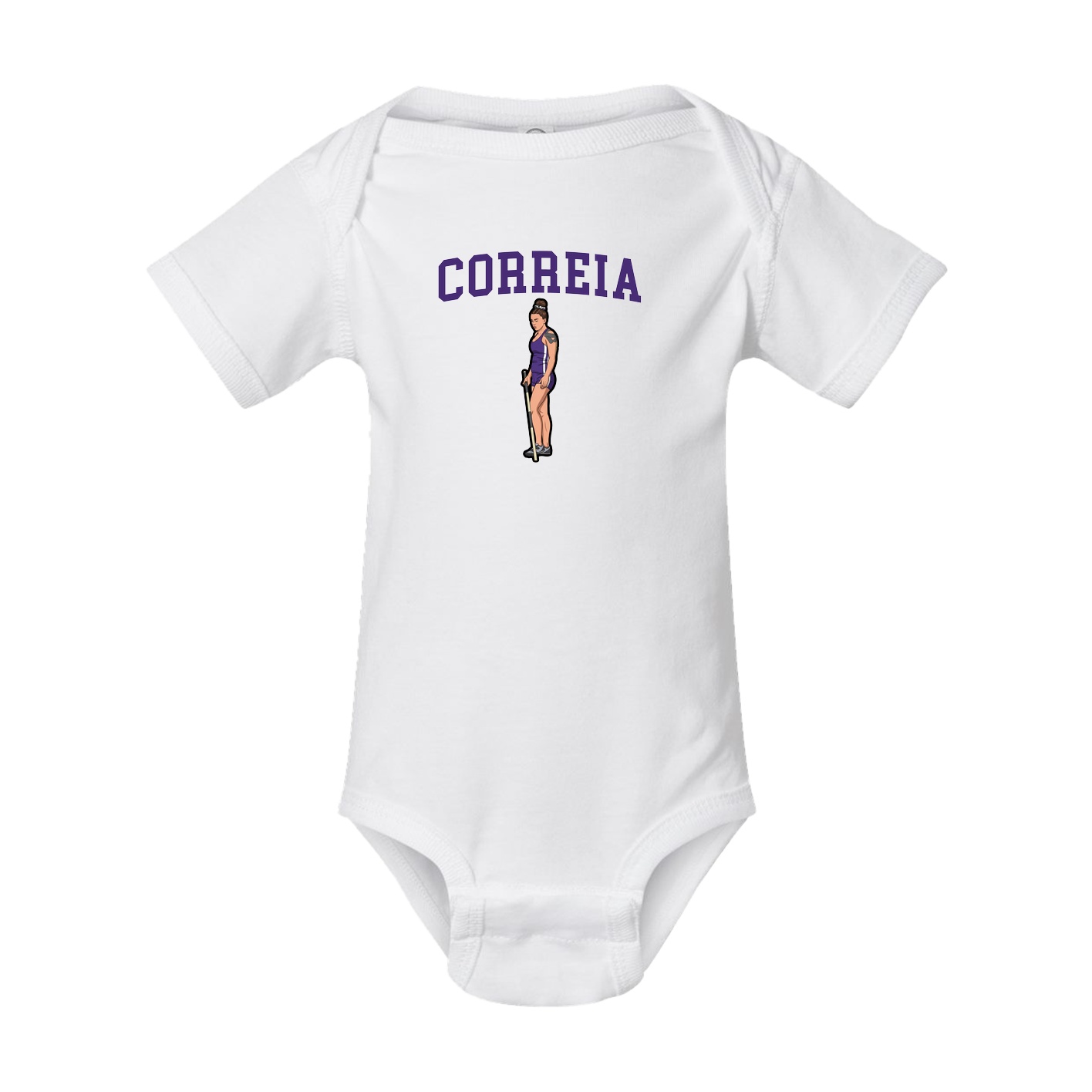 Baby Onesie — Shirsey in White