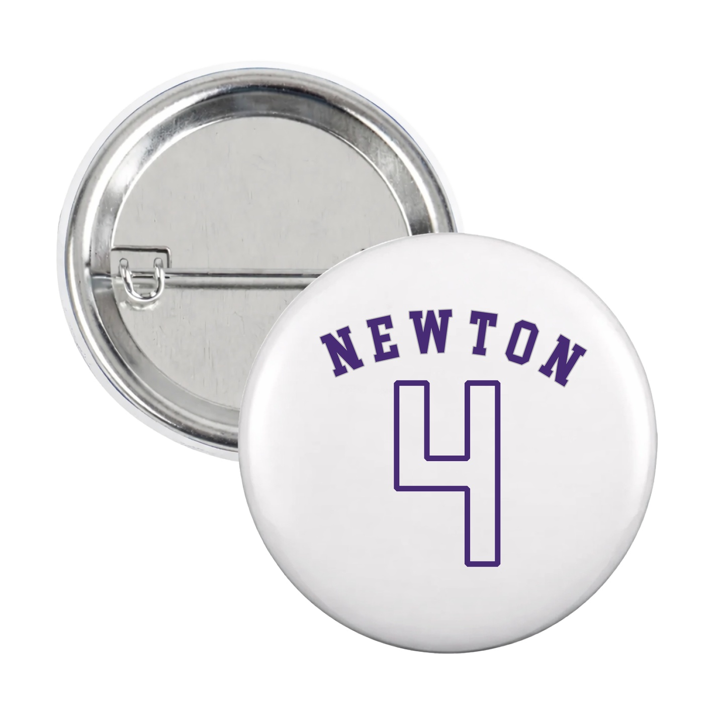 Game Day Button — Shirsey Arch in White