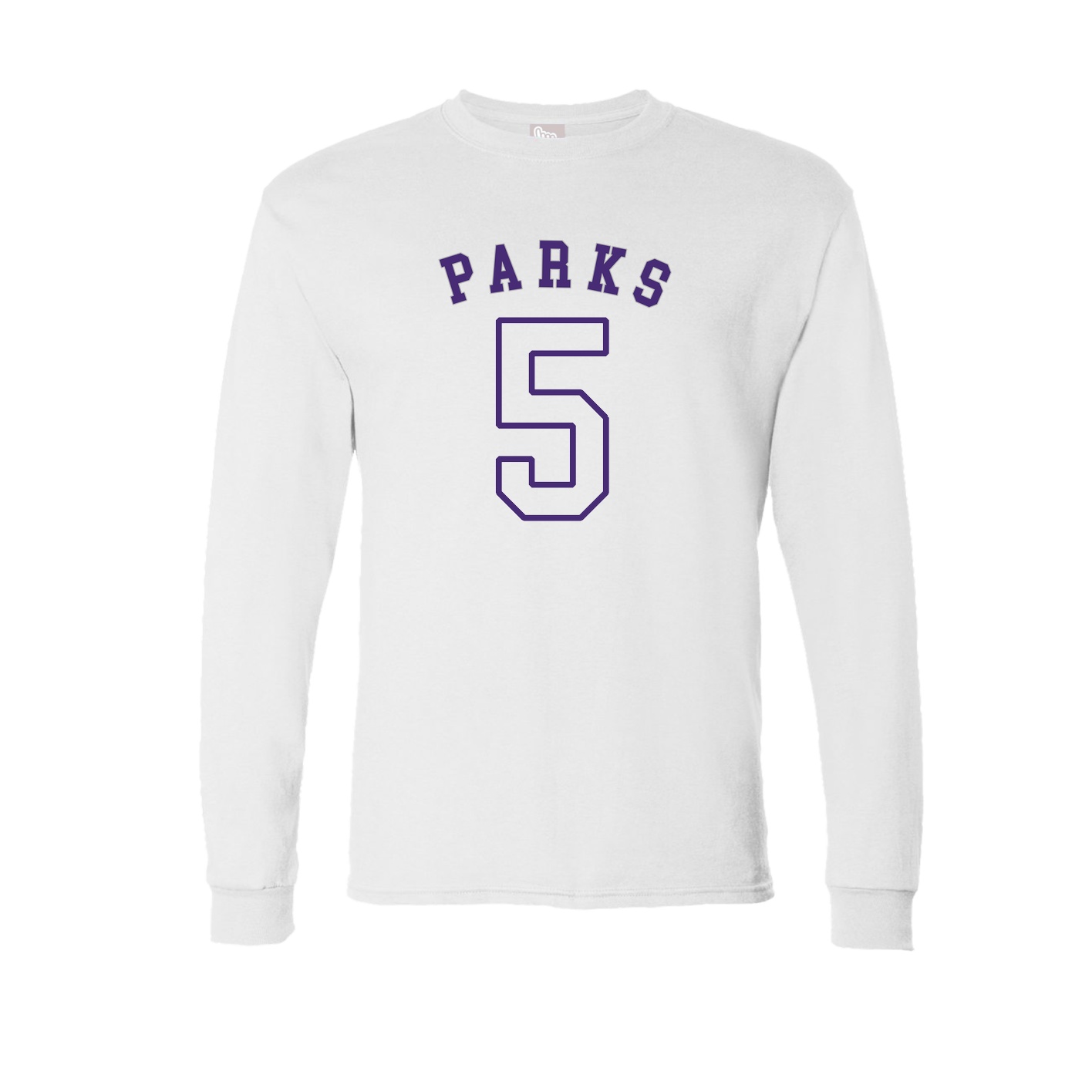 Long Sleeve Tee — Shirsey Arch in White