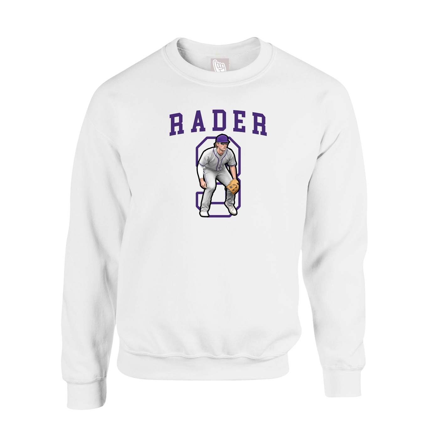 Fleece Crew — Shirsey in White