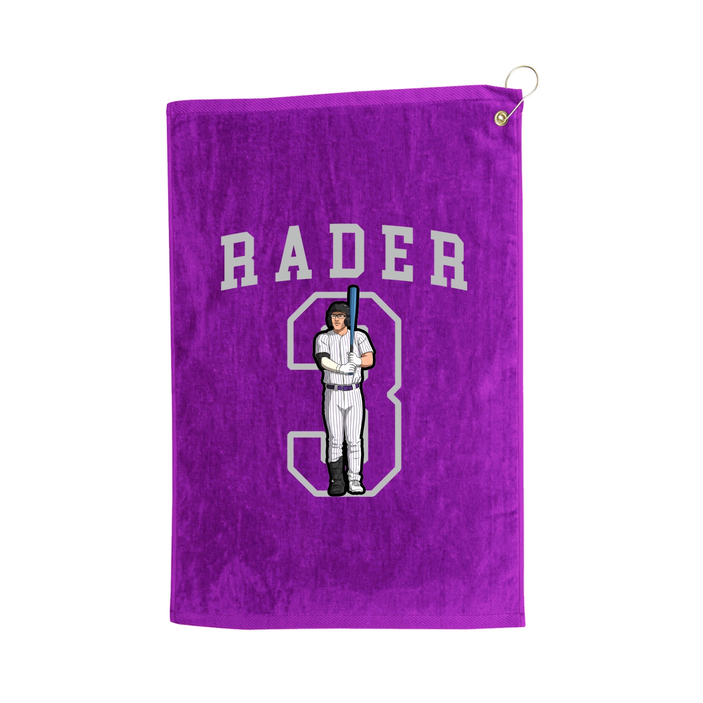 Golf Towel — Shirsey in Purple