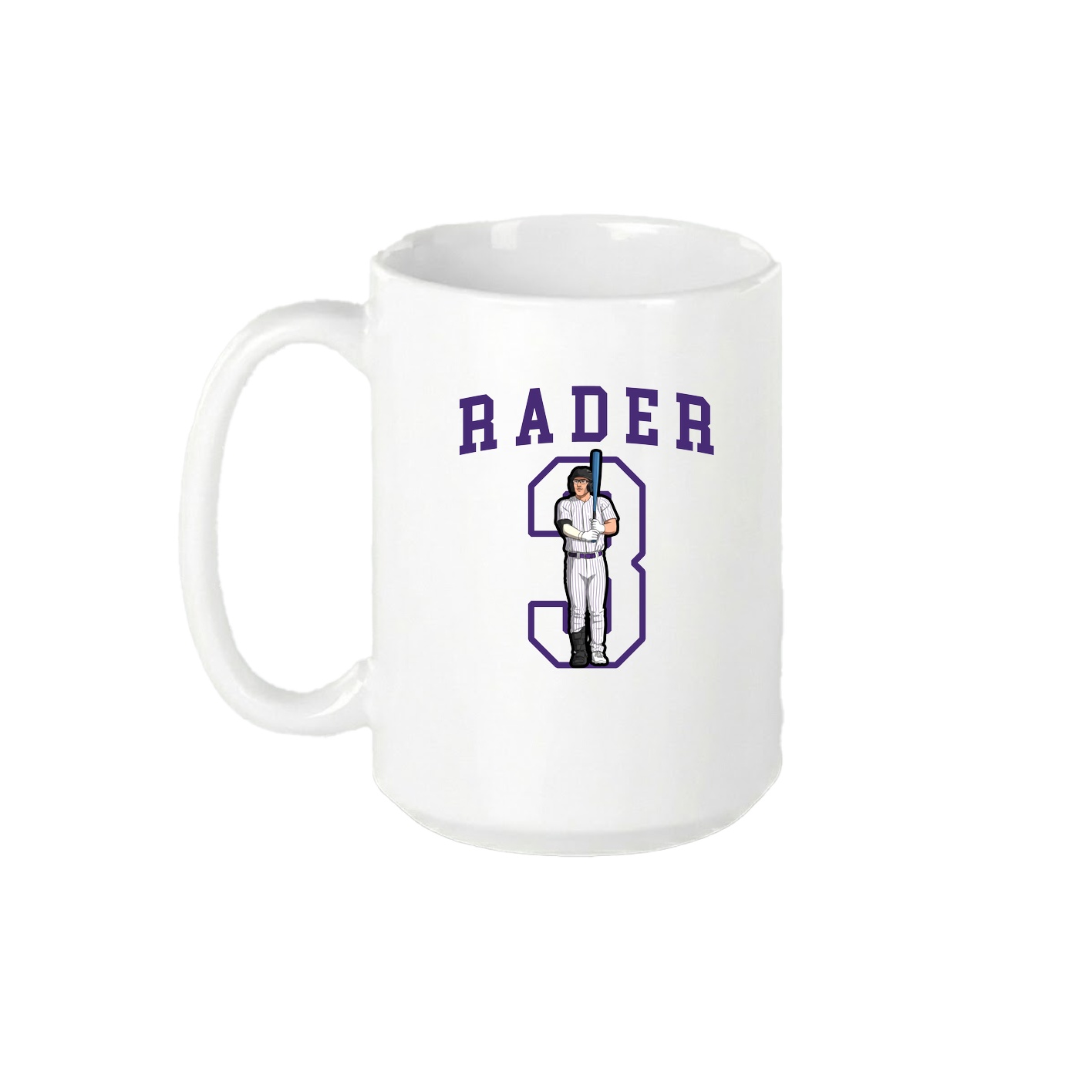 15oz Coffee Mug — Shirsey in White
