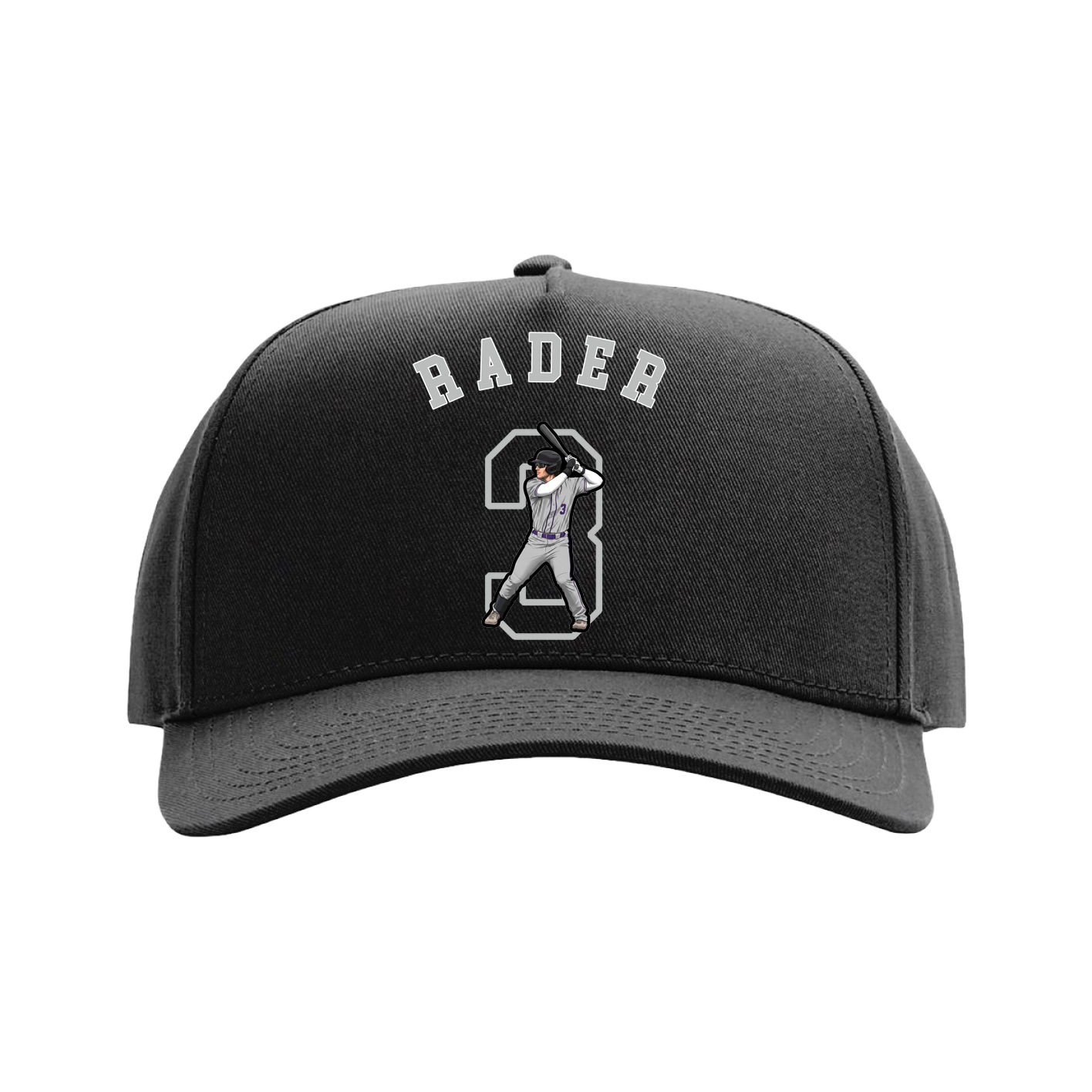 Full Fabric Five-Panel Champ Cap