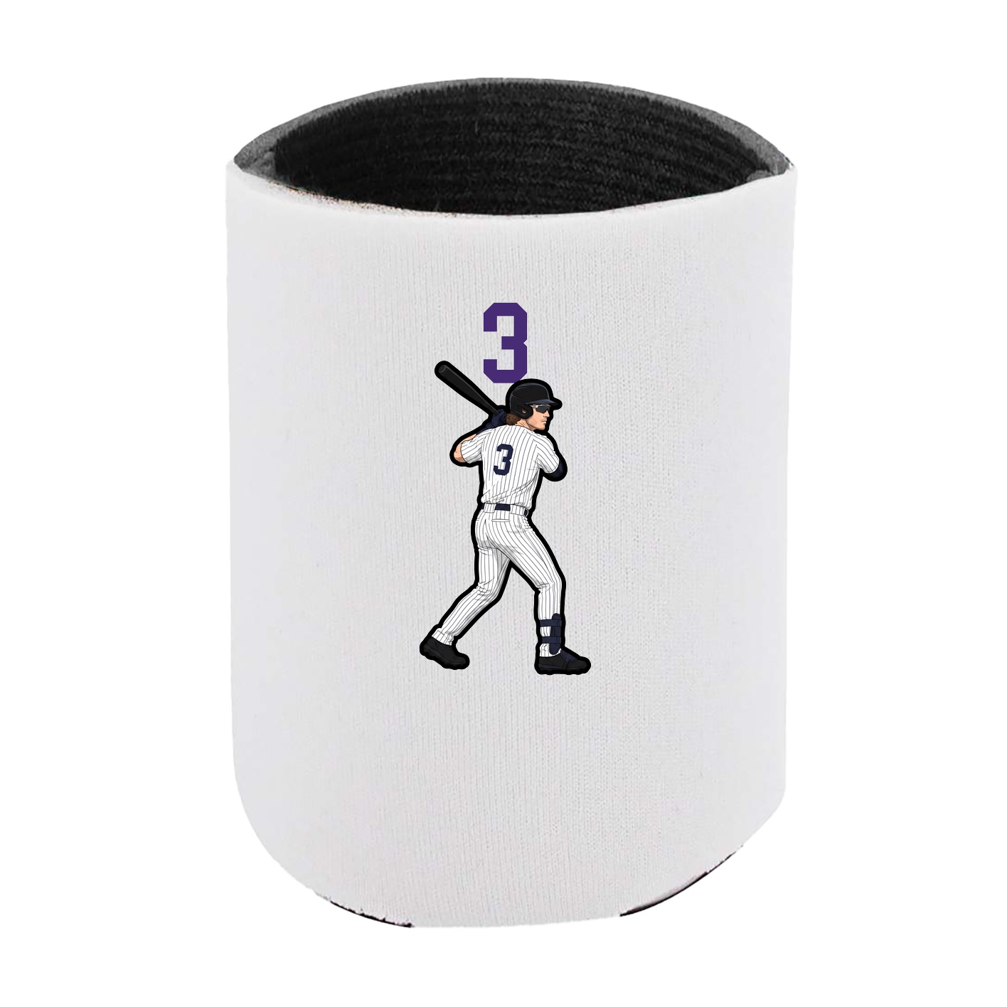 Can Holder — Number Top in White