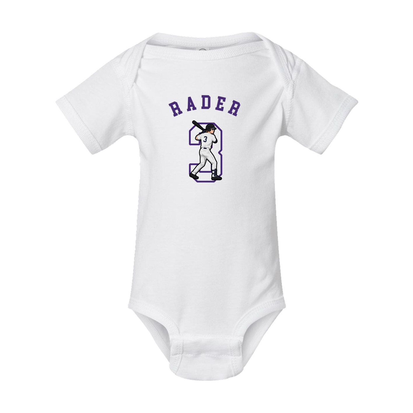 Baby Onesie — Shirsey Arch in White
