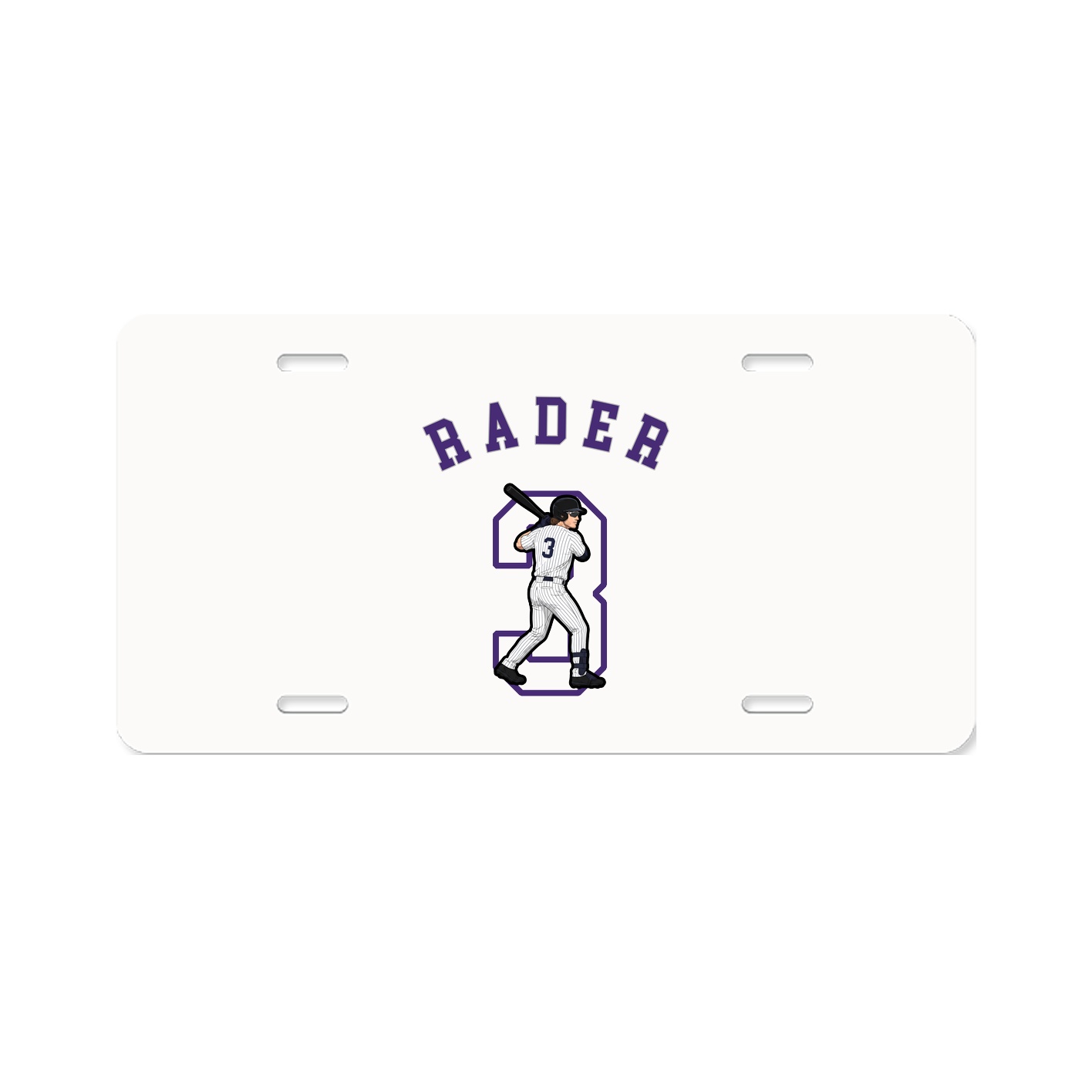 License Plate — Shirsey Arch in Classic