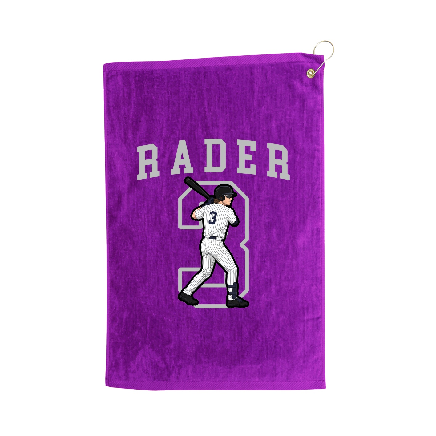 Golf Towel — Shirsey in Purple