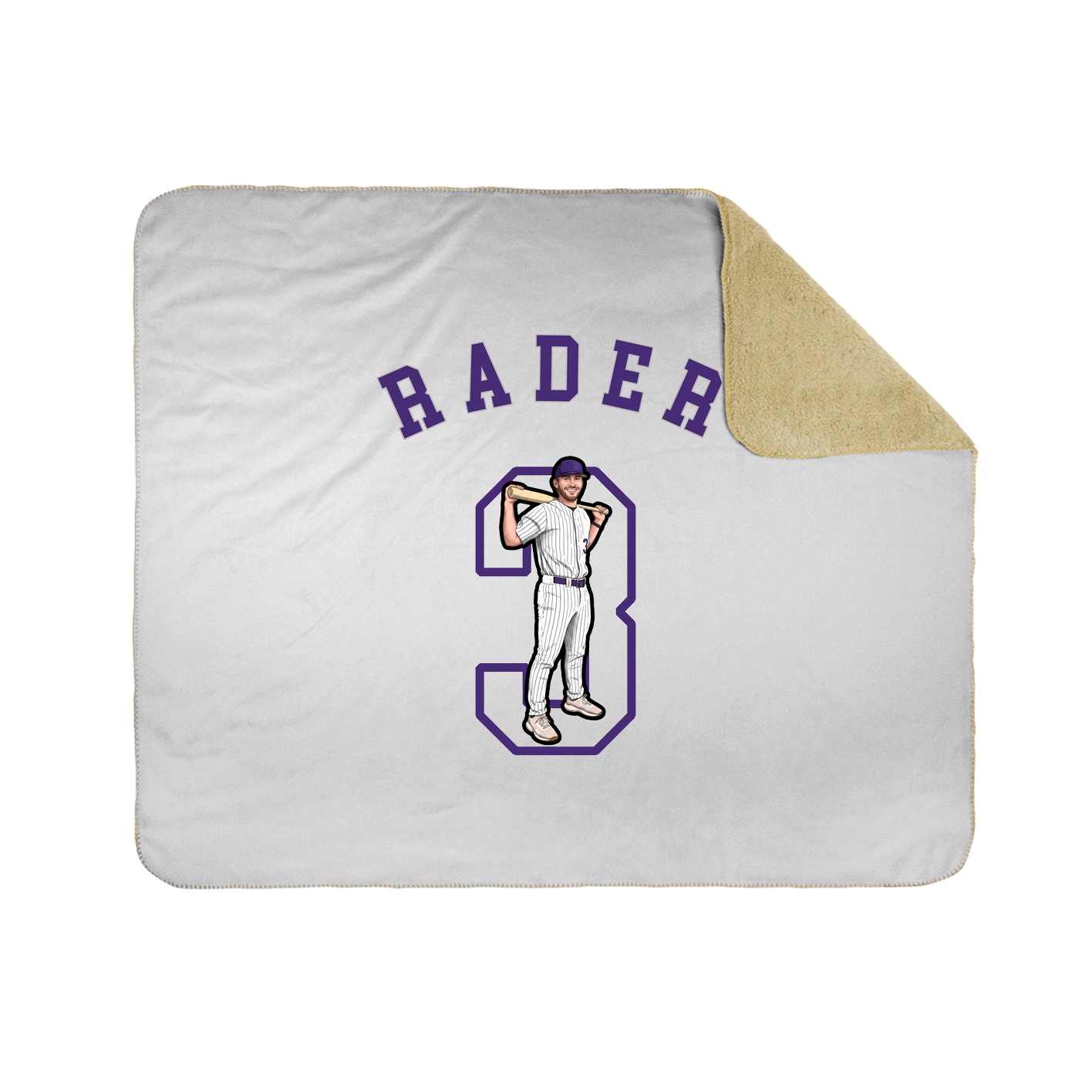 Throw Blanket — Shirsey Arch in White