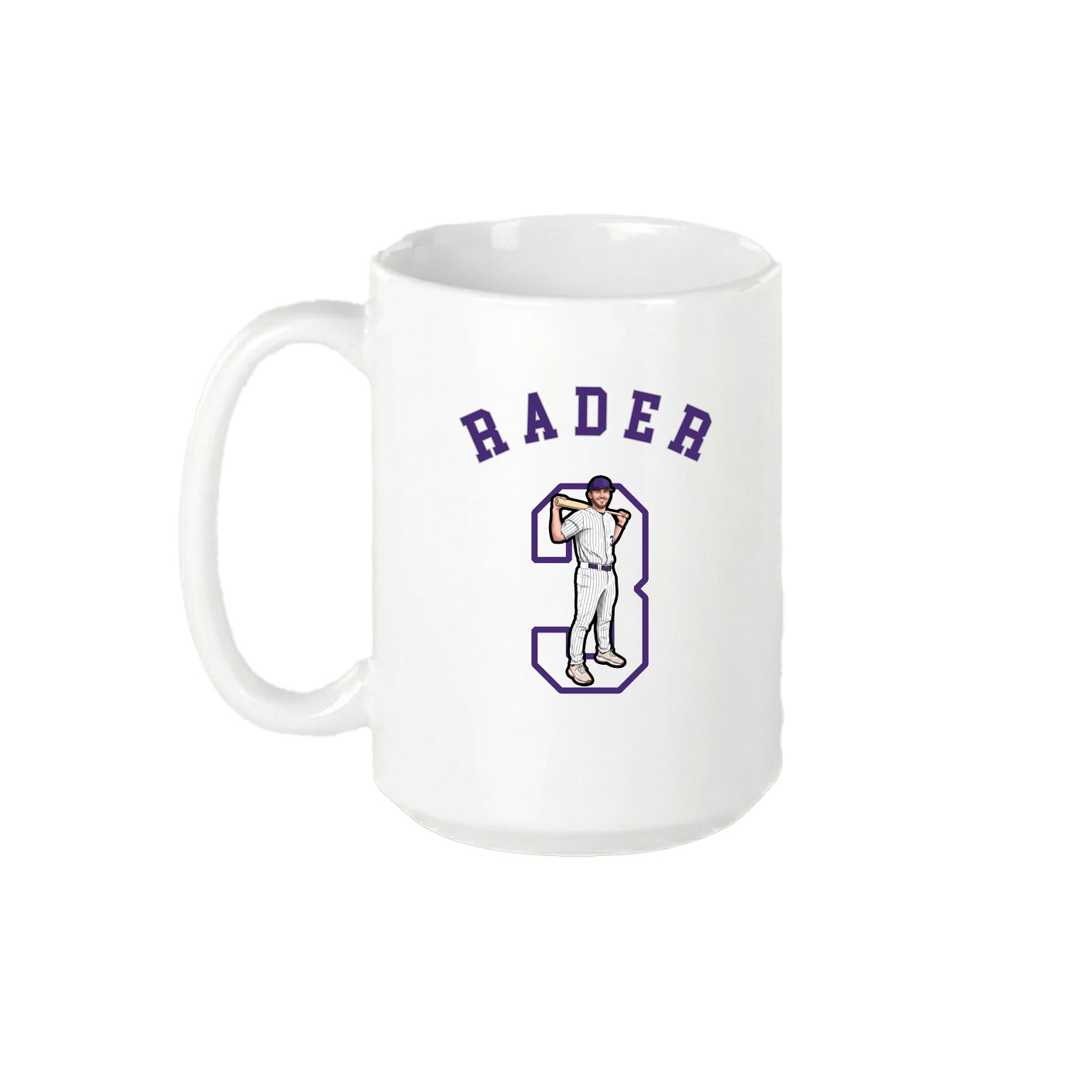 15oz Coffee Mug — Shirsey Arch in White