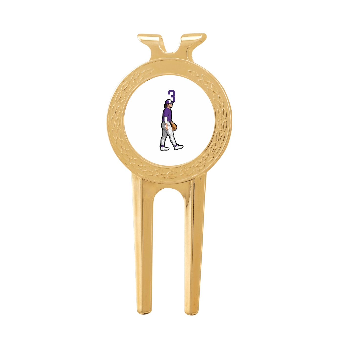 Divot Tool with Ball Marker — Number Top in Classic