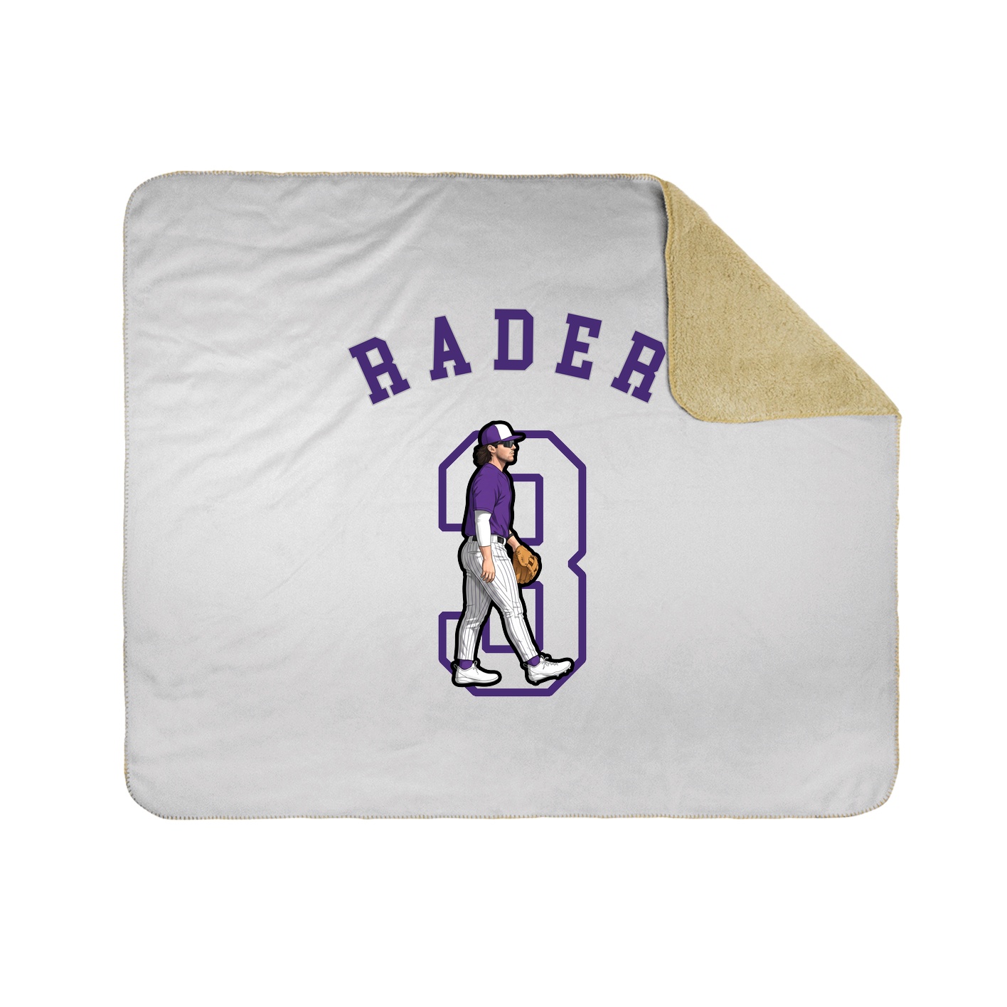 Throw Blanket — Shirsey Arch in White