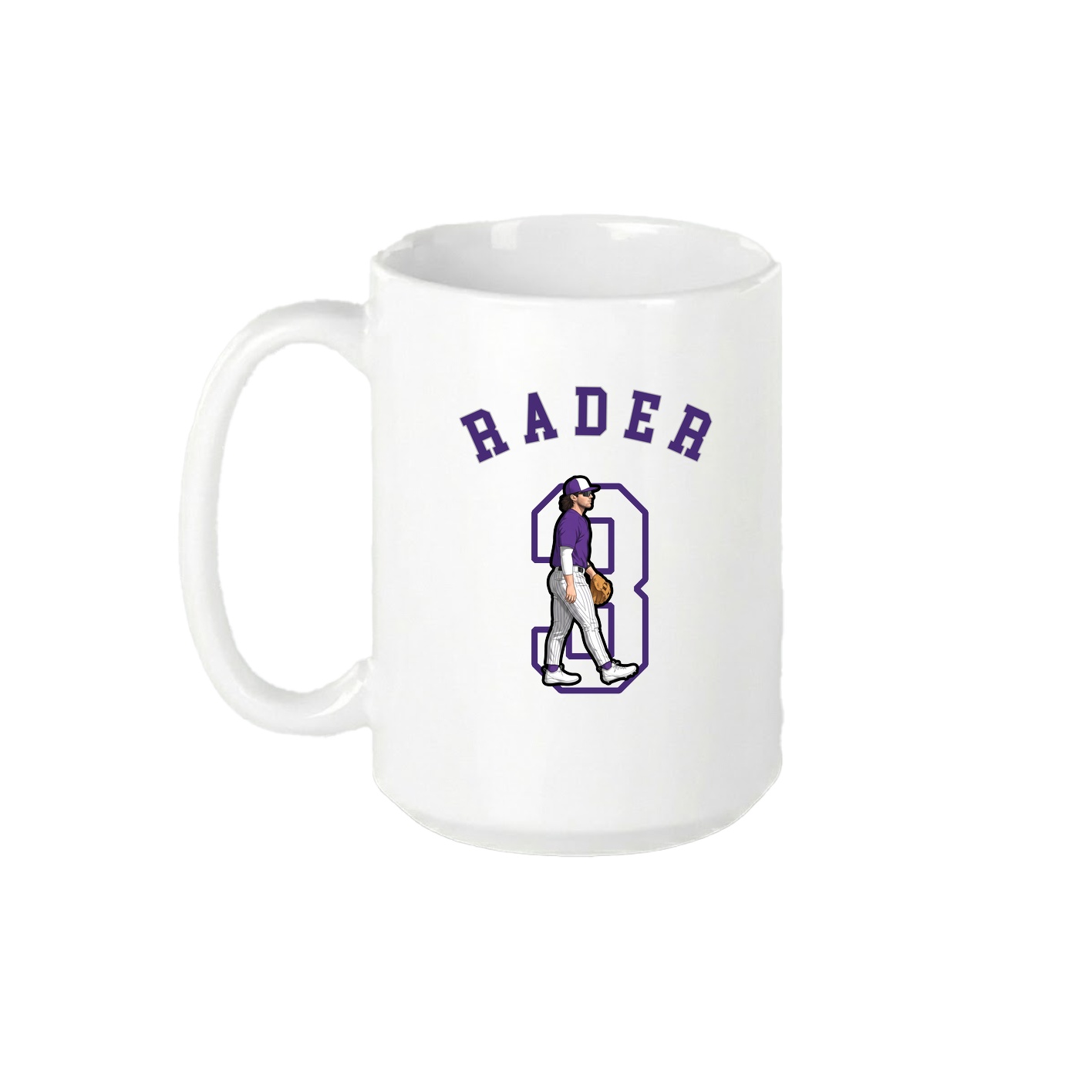15oz Coffee Mug — Shirsey Arch in White