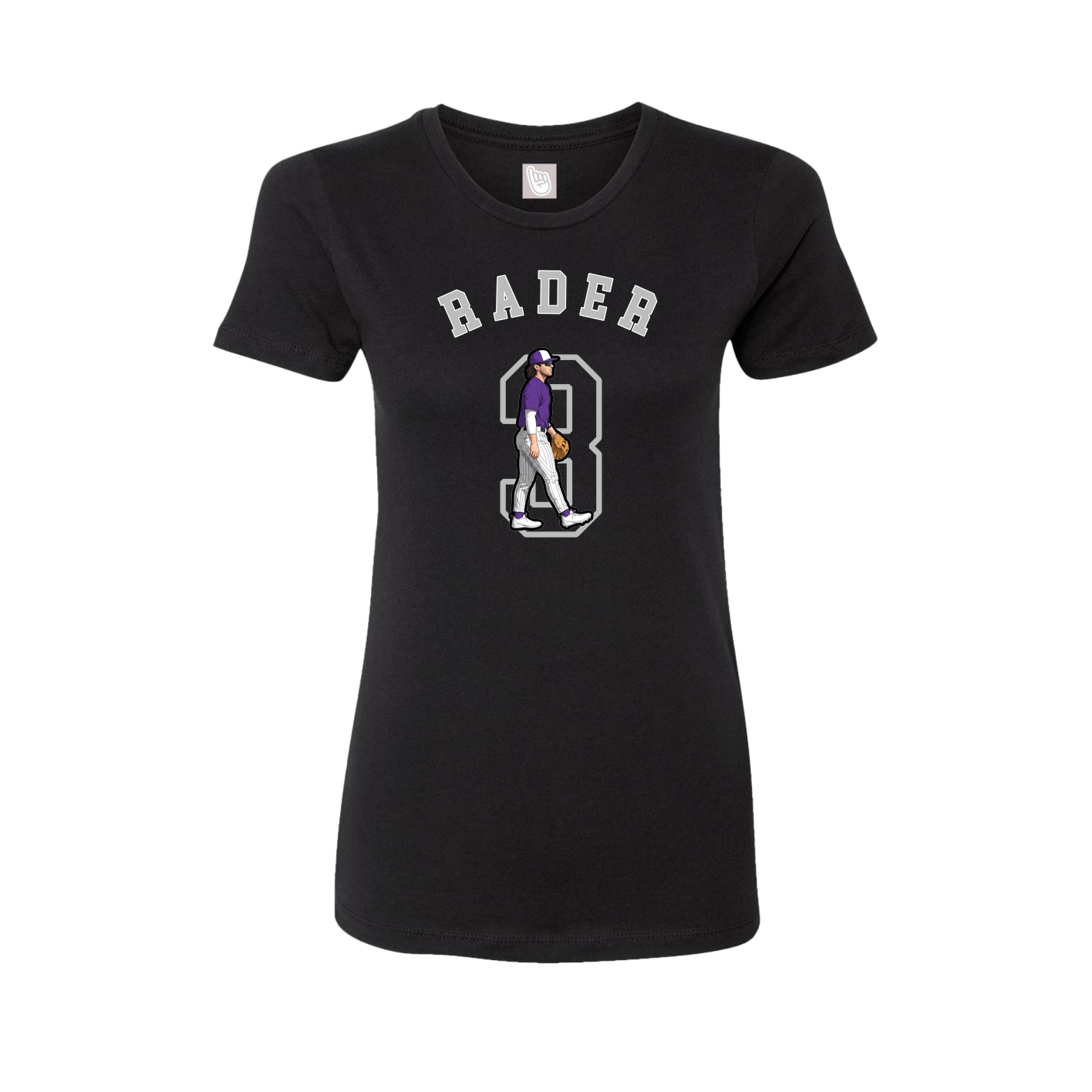 Womens Tee — Shirsey Arch in Black