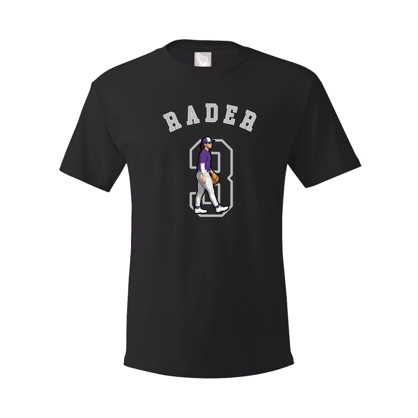 Youth Tee — Shirsey Arch in Black