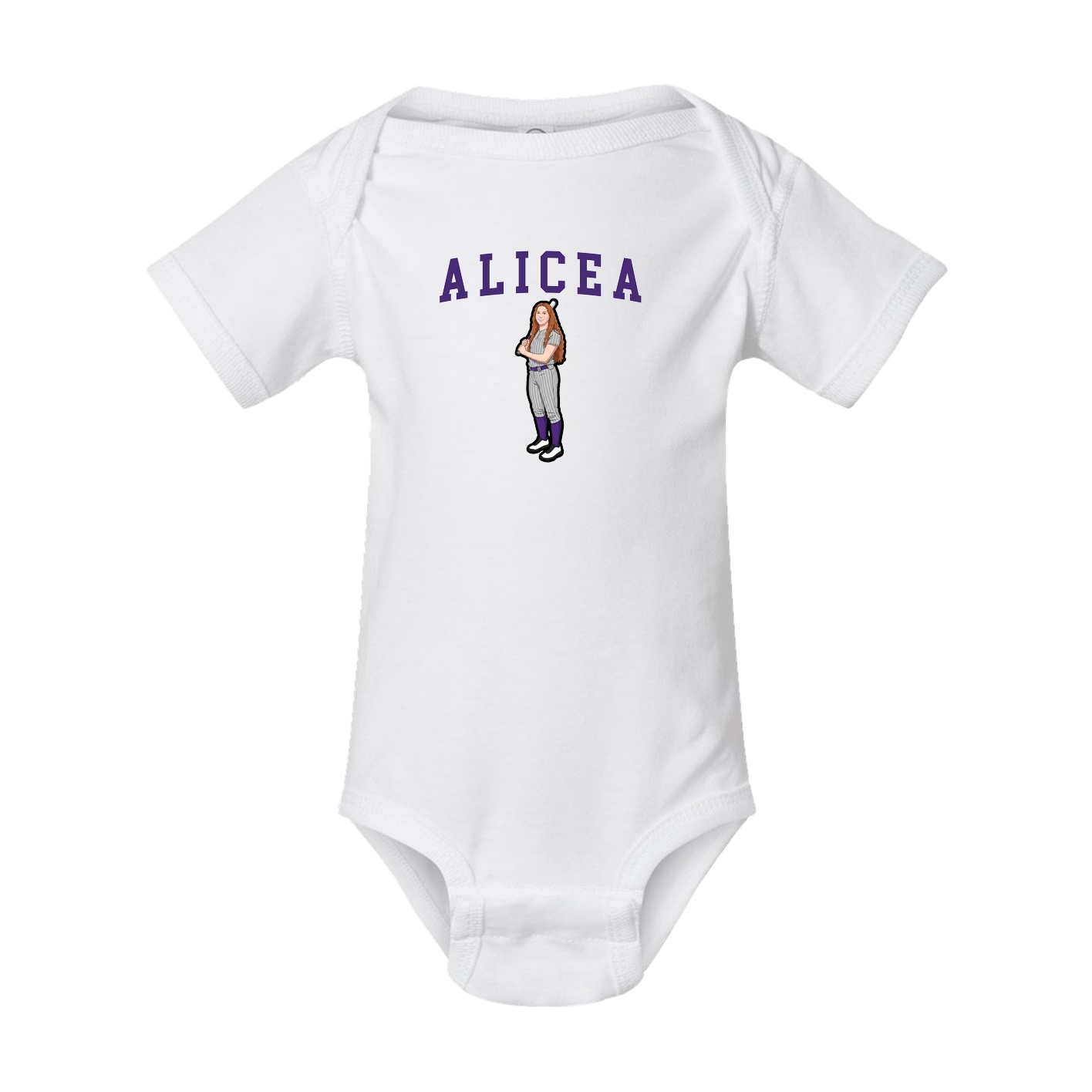 Baby Onesie — Shirsey in White