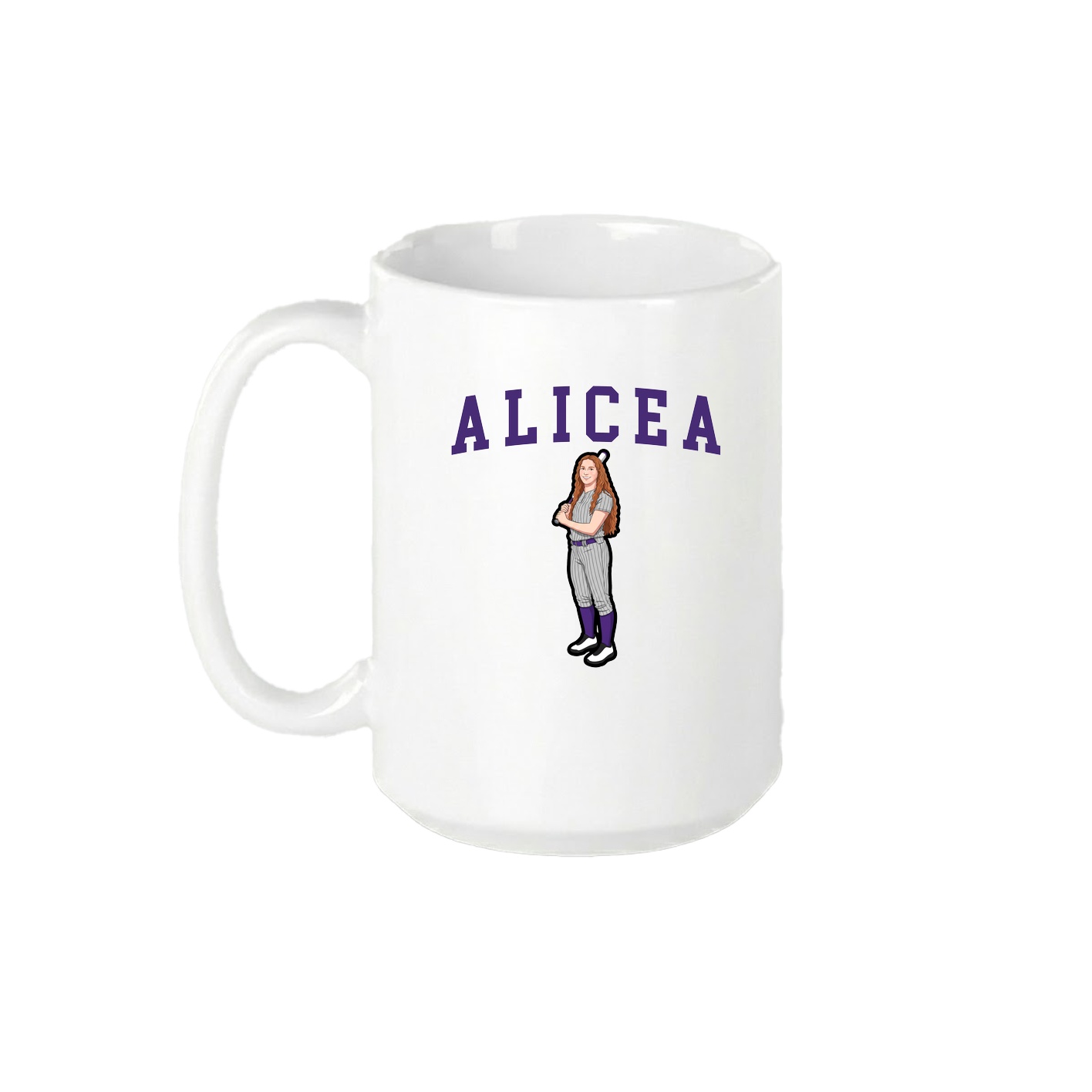 15oz Coffee Mug — Shirsey in White